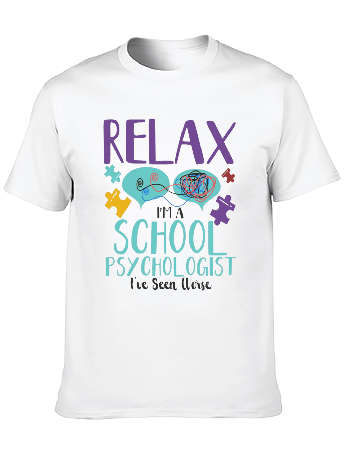 Relax School Psychologist T-Shirt