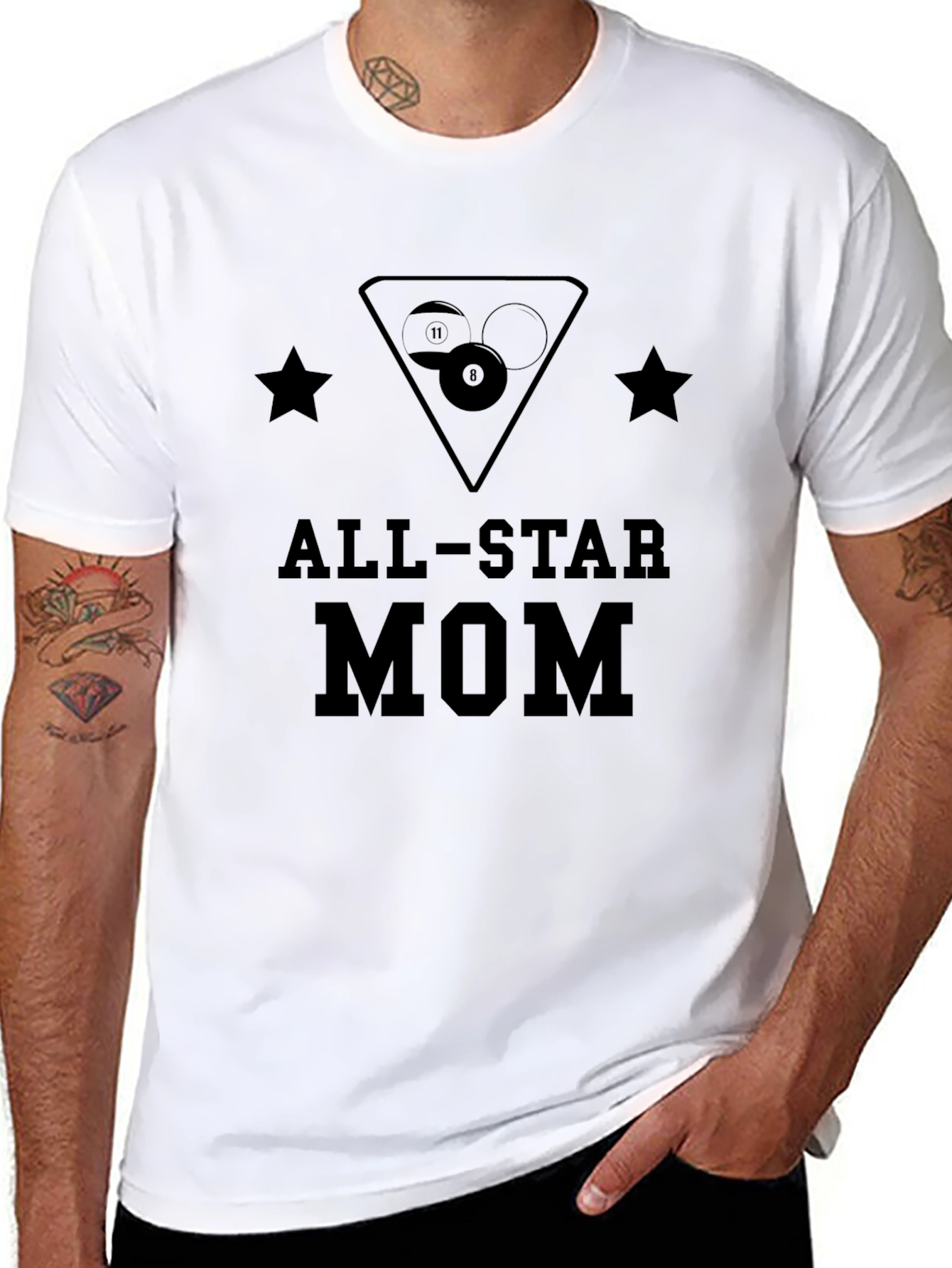 All-Star Mom Graphic T-Shirt