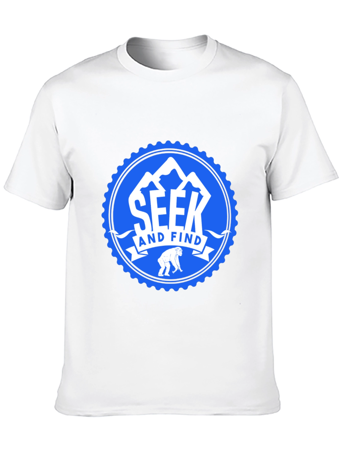Seek and Find Black T-Shirt