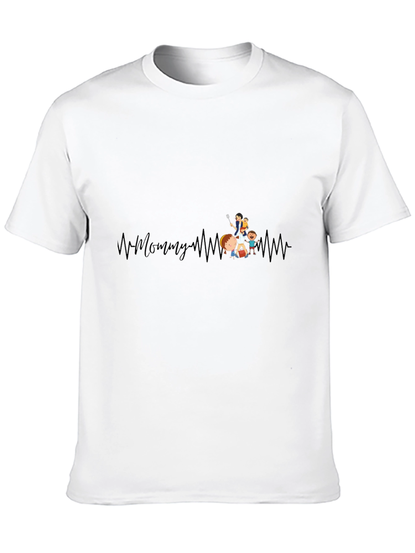 Mommy Heartbeat T-Shirt - Perfect Gift for Mom