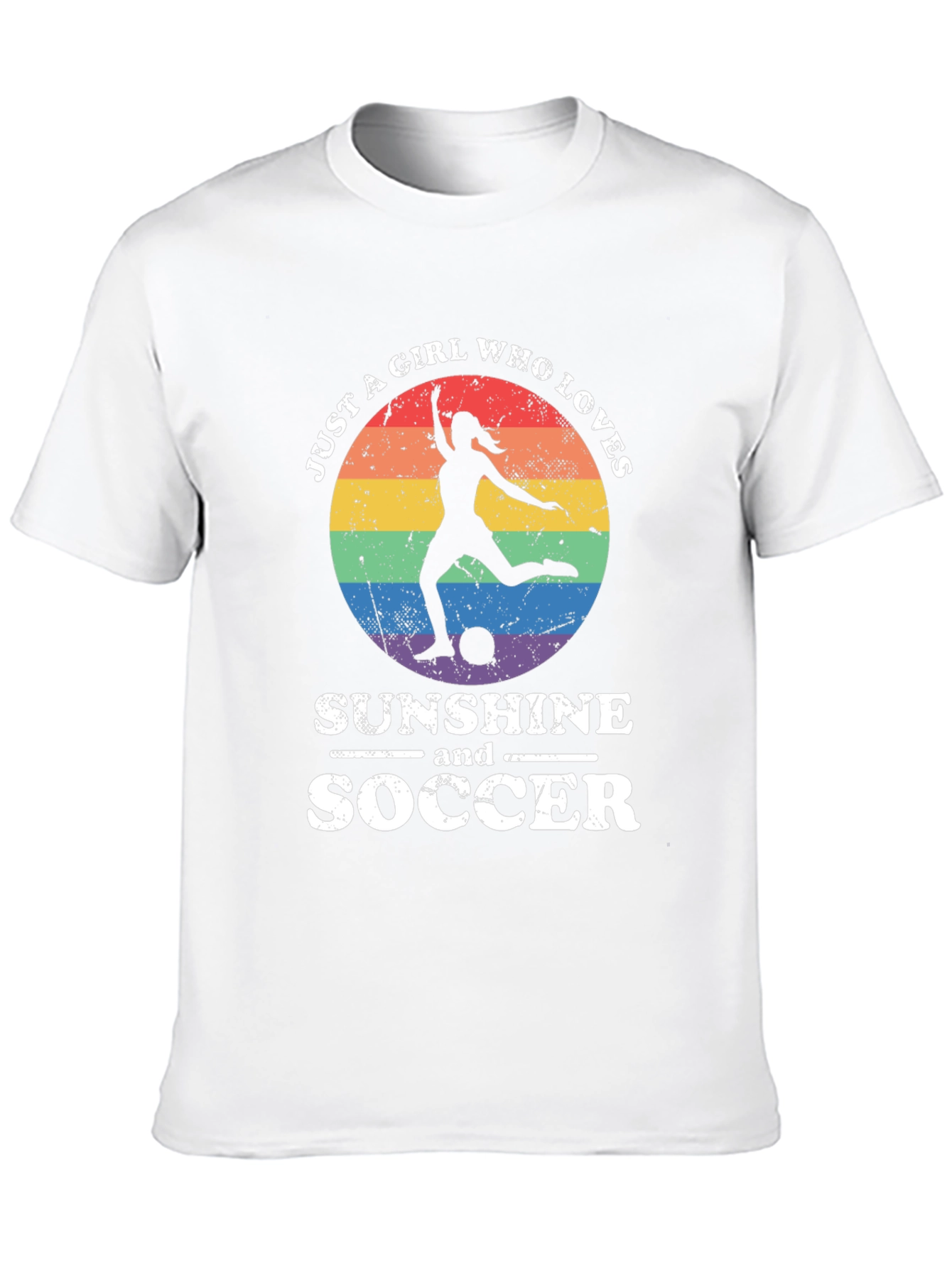 Sunshine and Soccer Graphic Tee