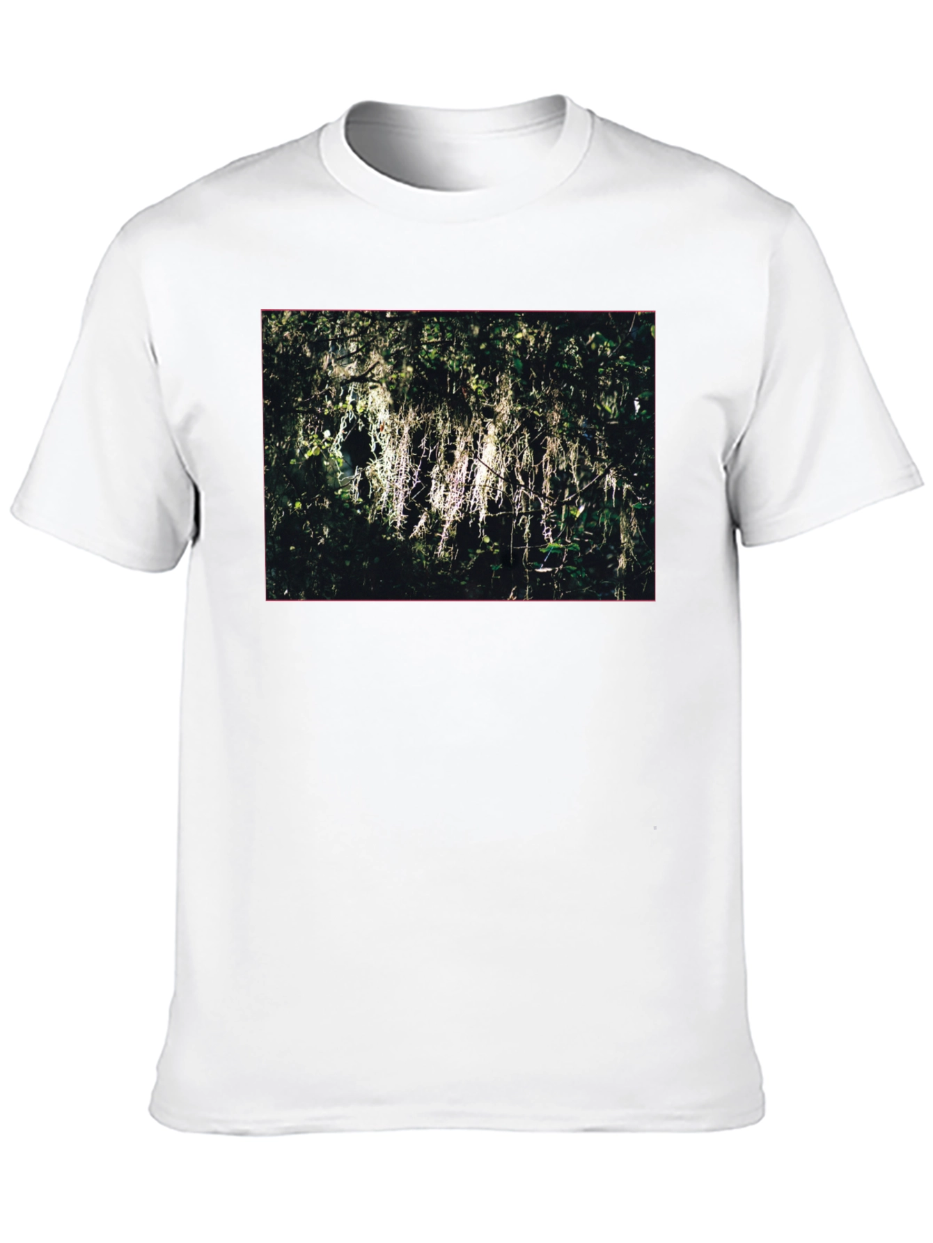 Natures Tapestry Black Tee