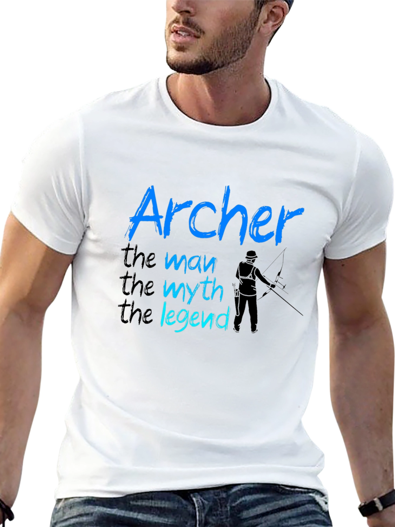 Archer T-Shirt - The Man Myth Legend