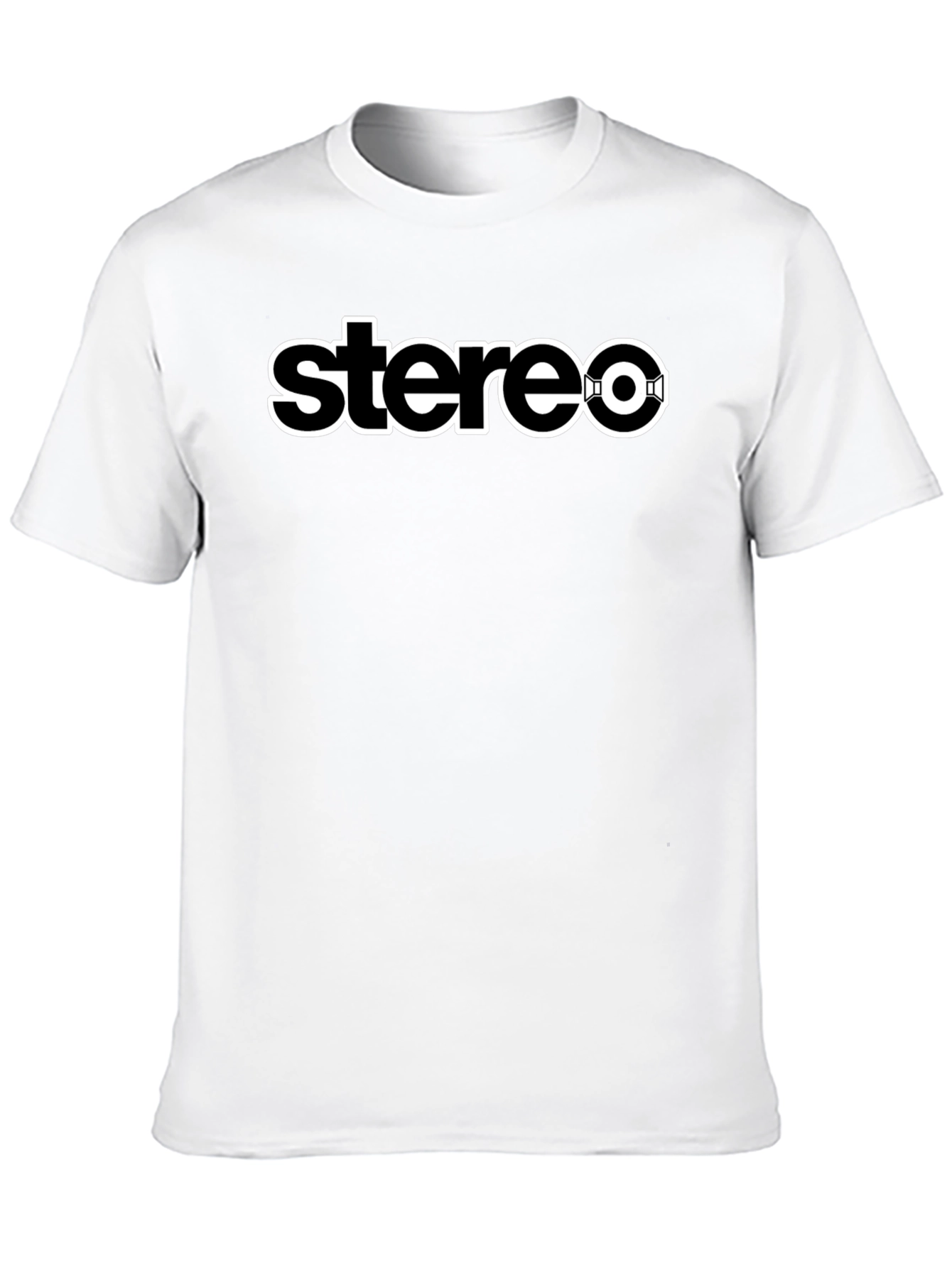 Stereo Graphic Tee - Classic Black