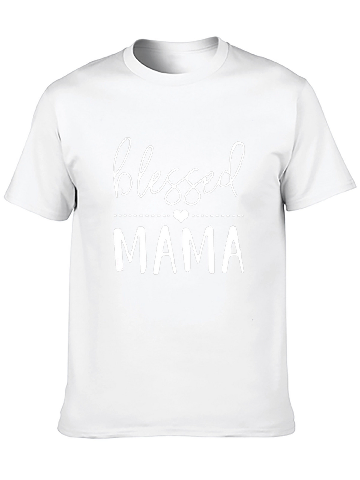 Blessed Mama Graphic Tee - Soft Cotton Comfort