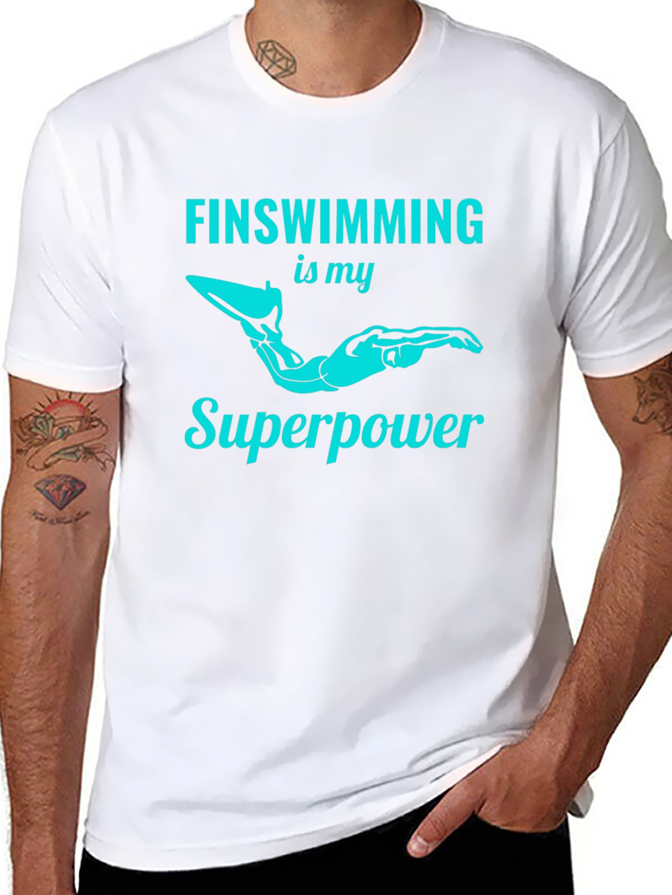 Finswimming Superpower T-Shirt