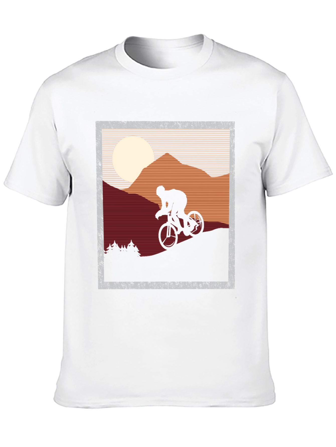 Cyclist Silhouette T-Shirt