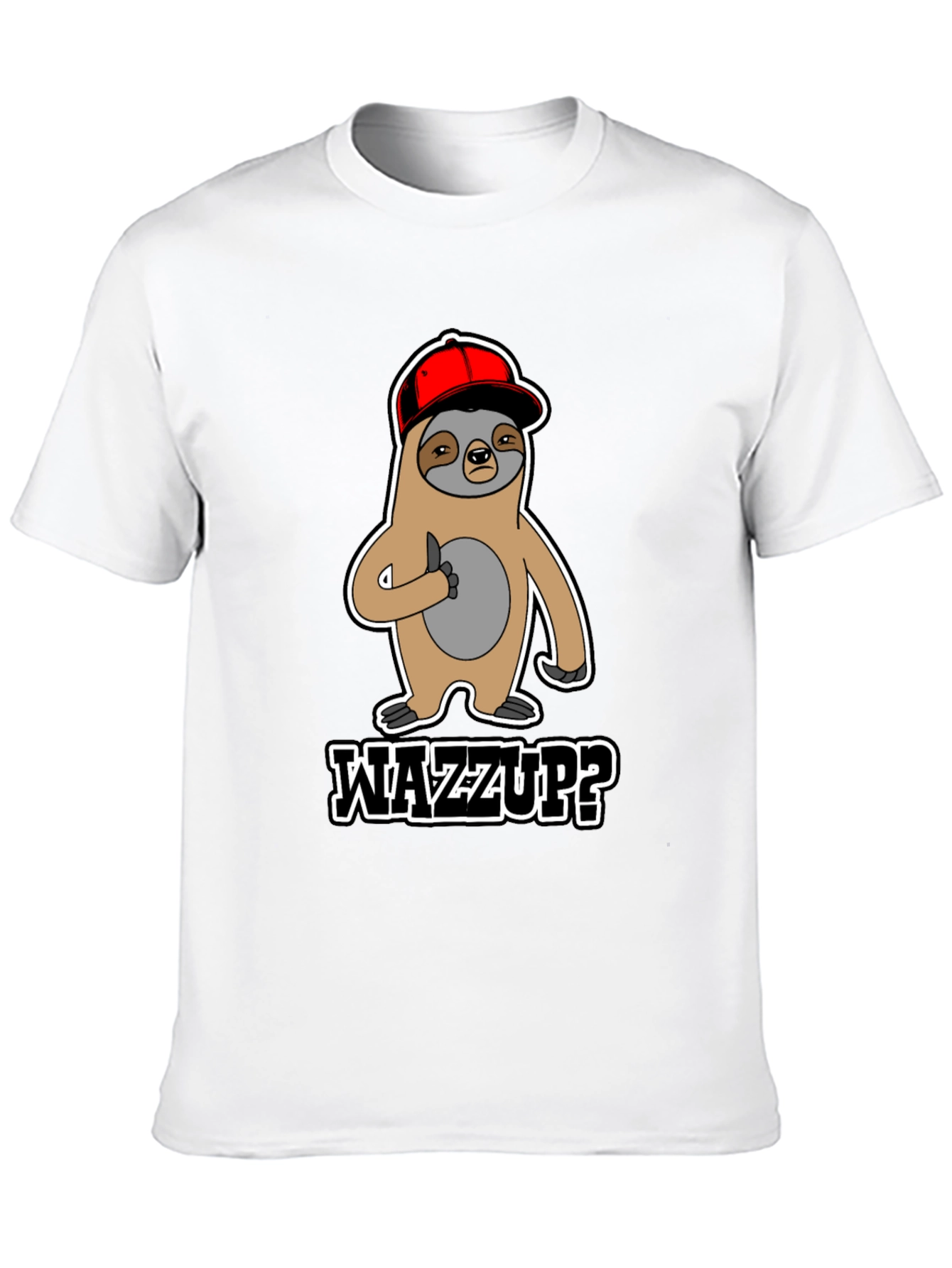Wazzup Sloth Graphic Tee