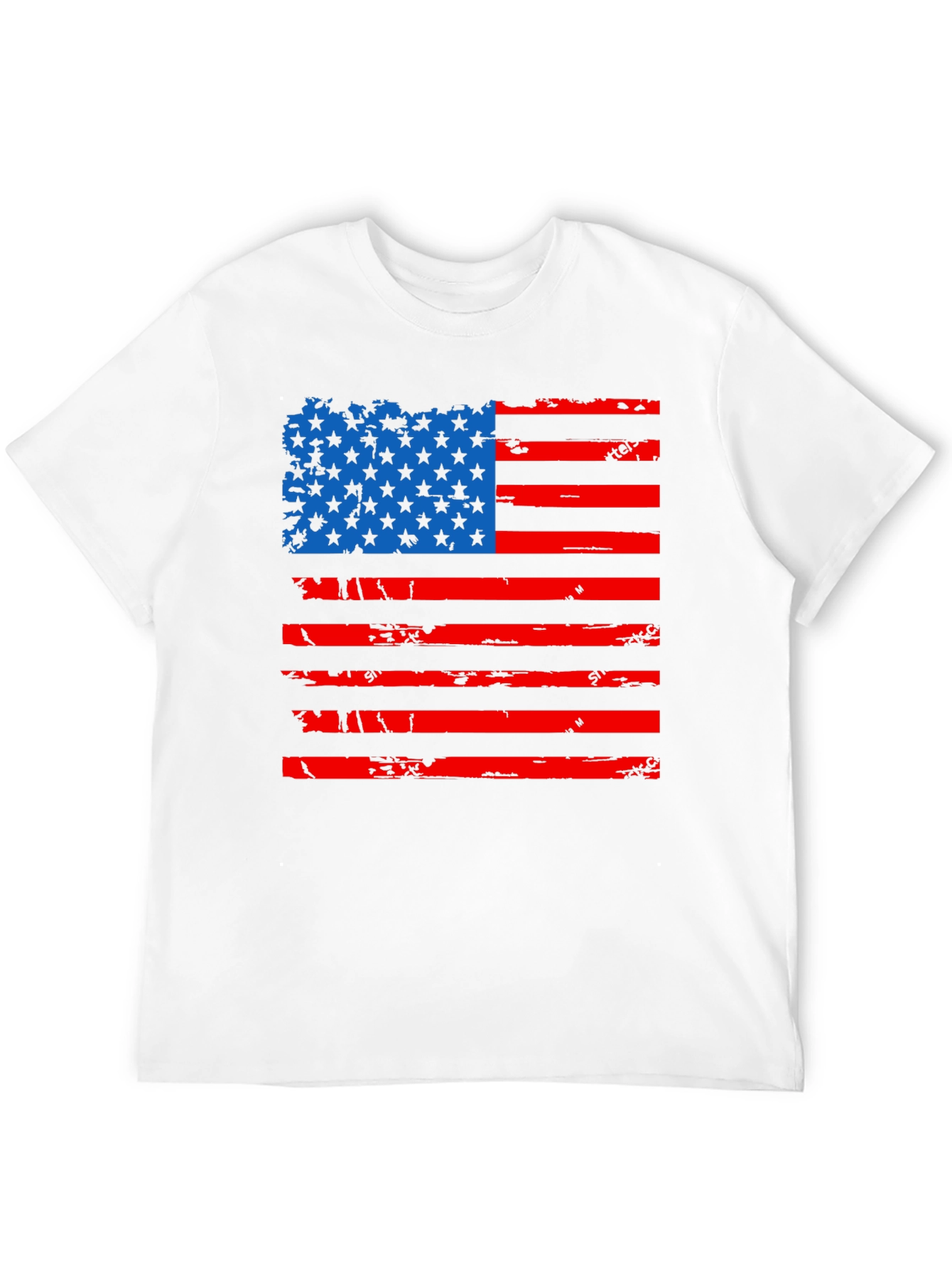 American Flag Graphic Tee - Patriotic Style