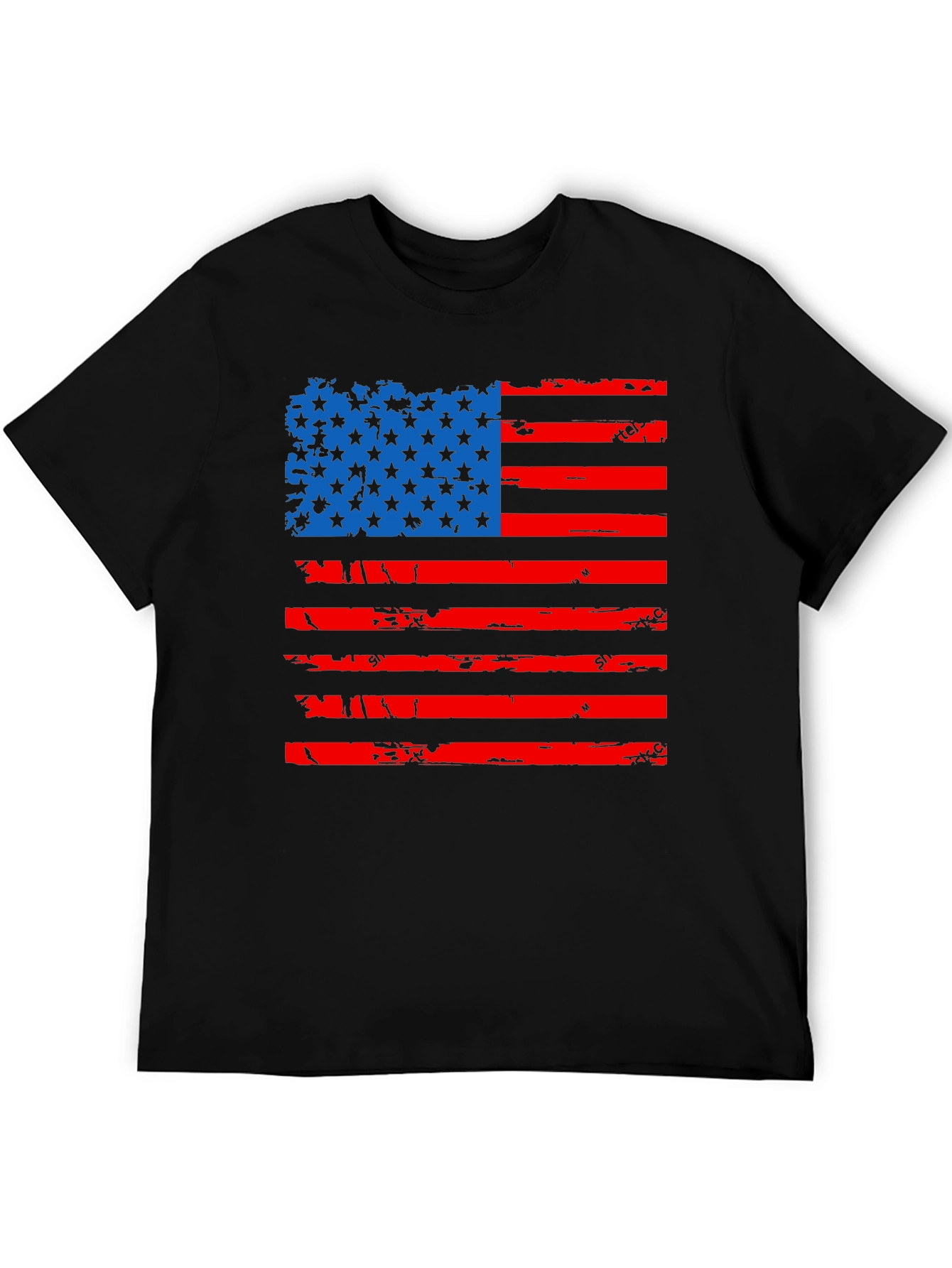 American Flag Graphic Tee - Patriotic Style