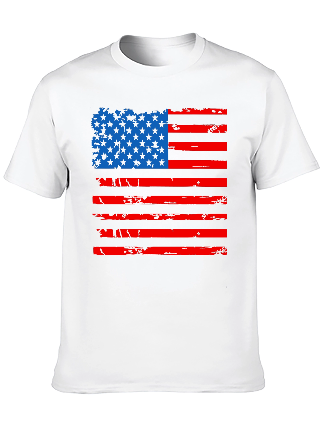 American Flag Graphic Tee - Patriotic Style