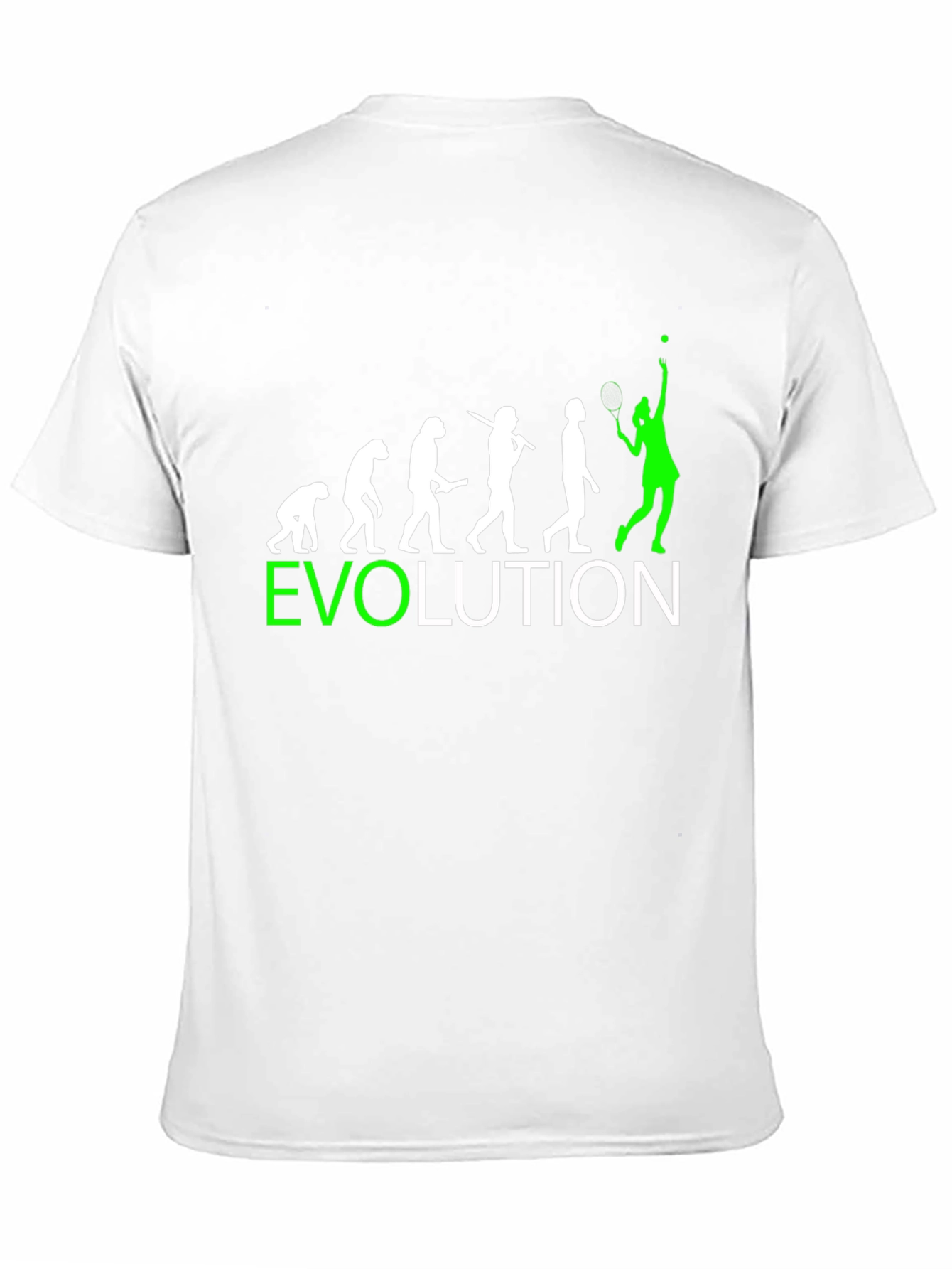Evolution Tennis T-Shirt Funny Tennis Player Tee