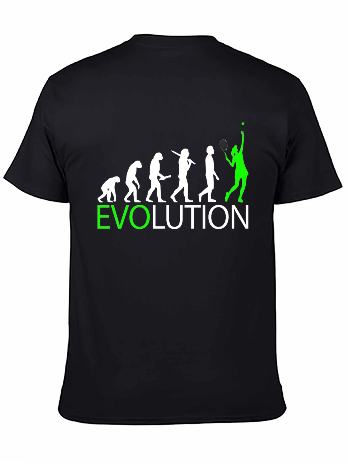 Evolution Tennis T-Shirt Funny Tennis Player Tee