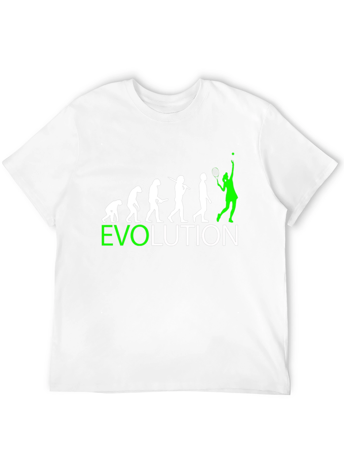 Evolution Tennis T-Shirt Funny Tennis Player Tee