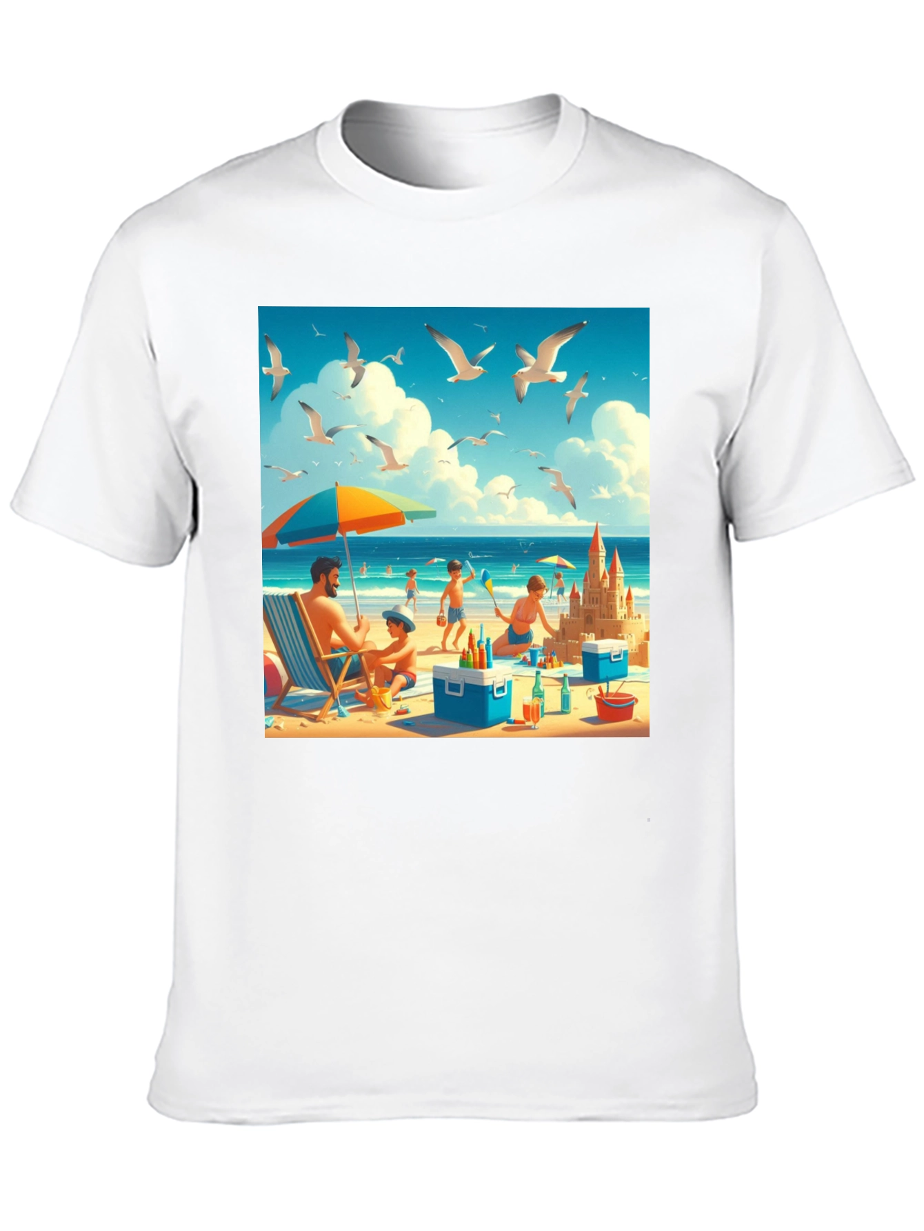 Beach Vacation Graphic Tee