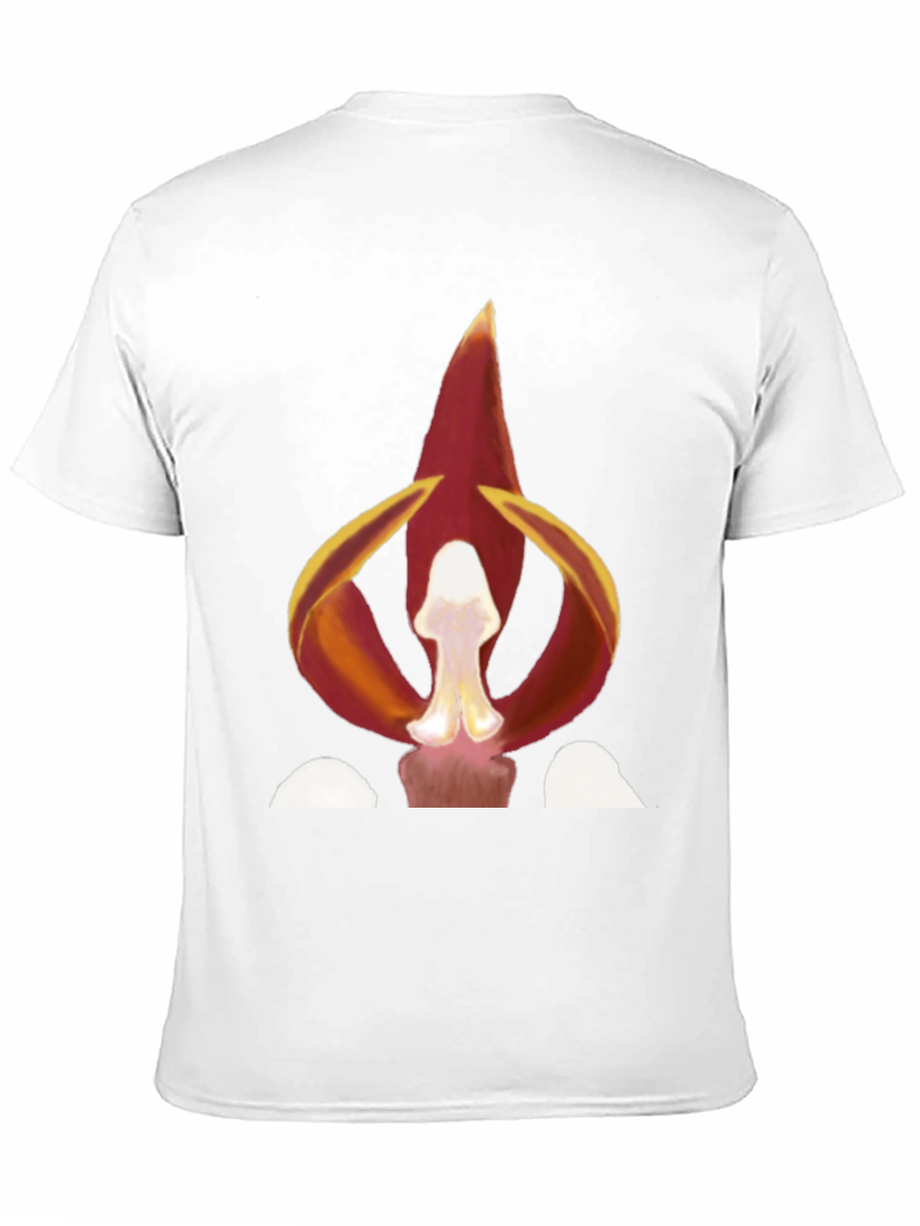 Fiery Floral Graphic Tee - Bold Statement Shirt