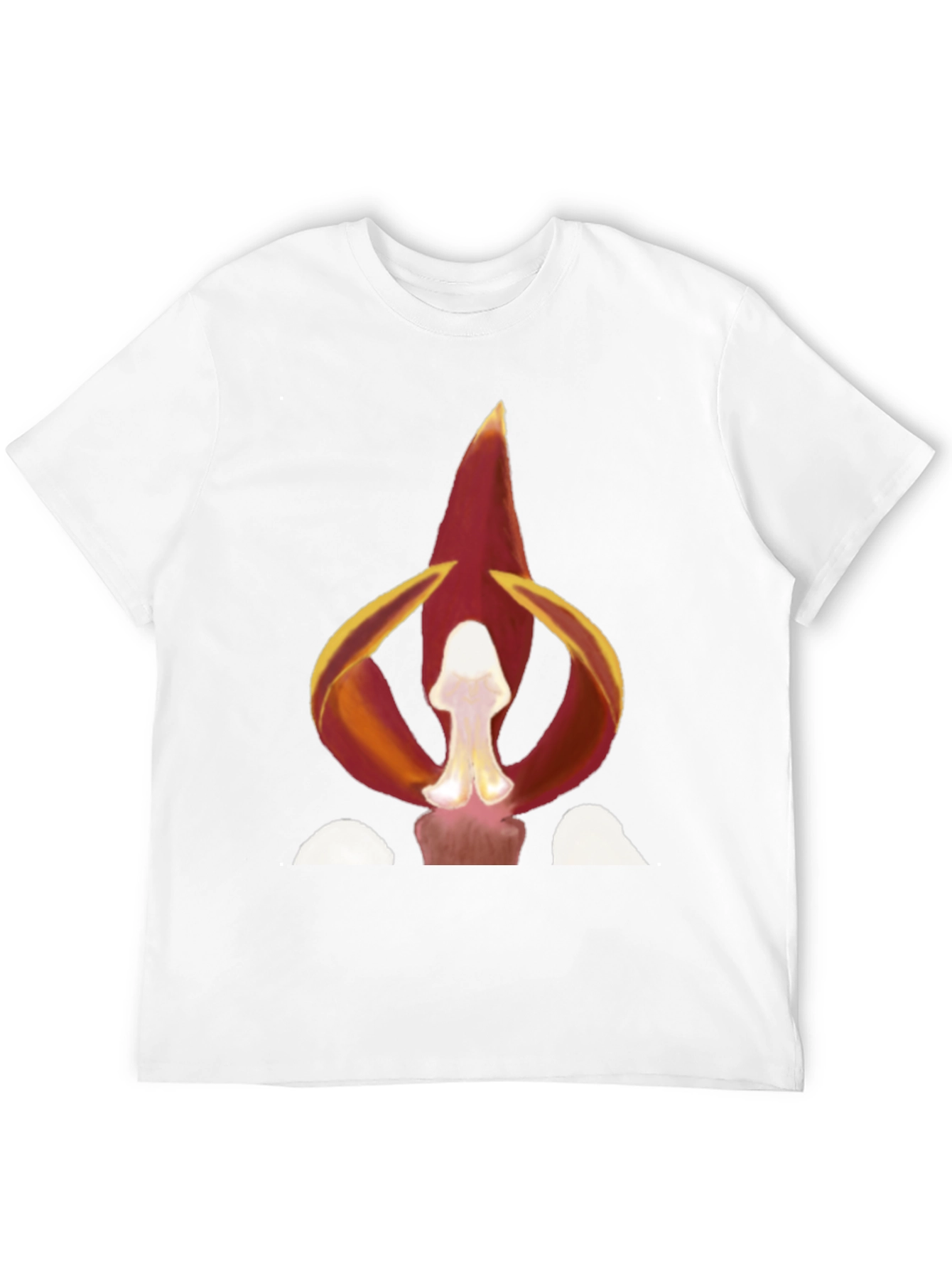 Fiery Floral Graphic Tee - Bold Statement Shirt