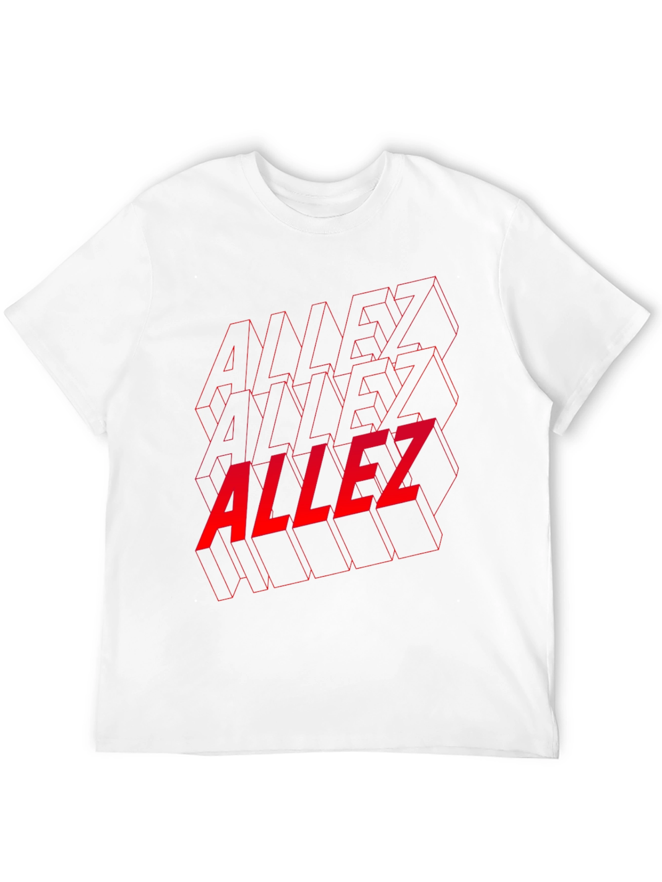 Allez Graphic Tee - Stylish Black Cotton T-Shirt