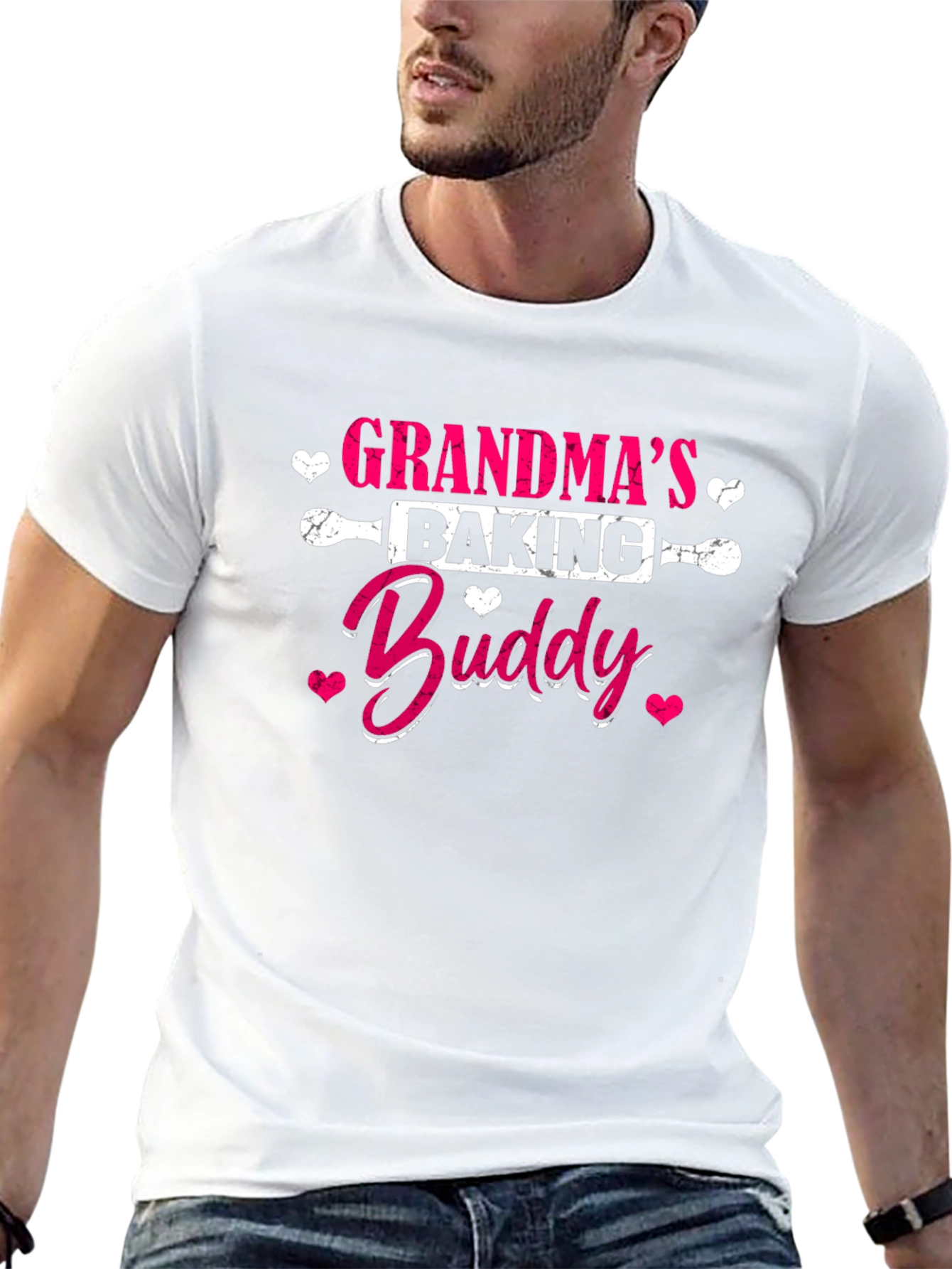 Grandmas Baking Buddy Black T-Shirt