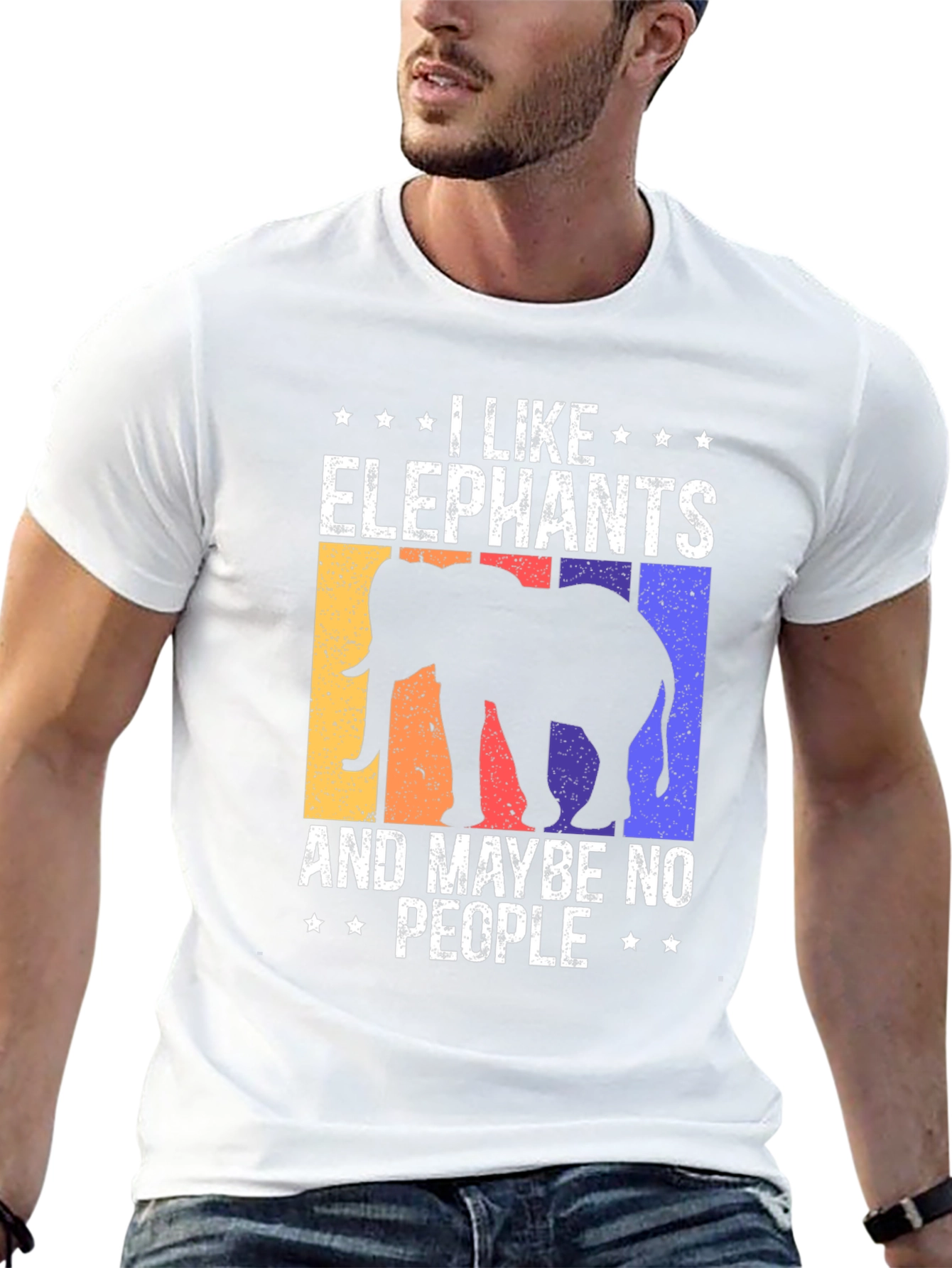 I Like Elephants Graphic Tee