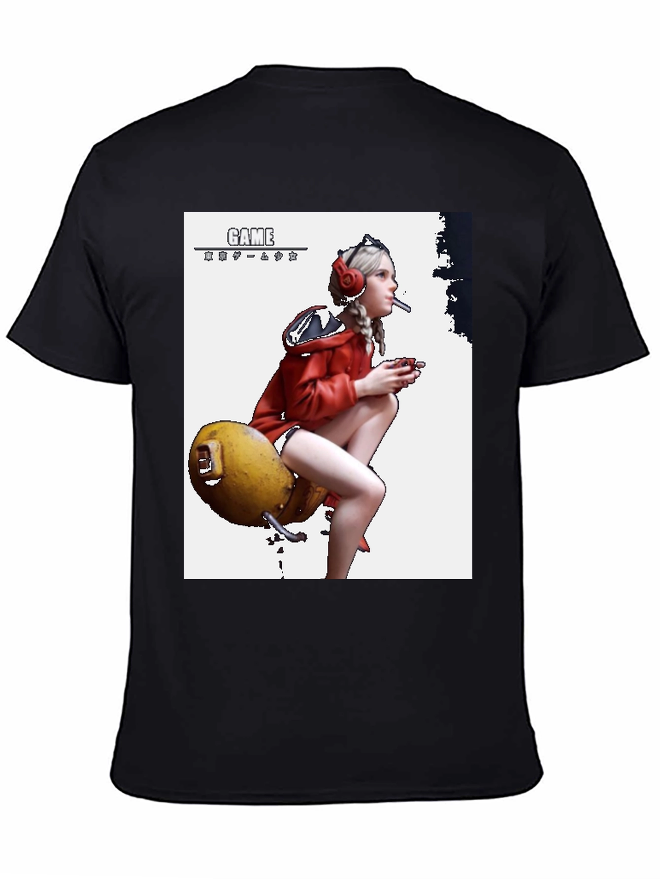 Gamer Girl Graphic Tee - Unique Design