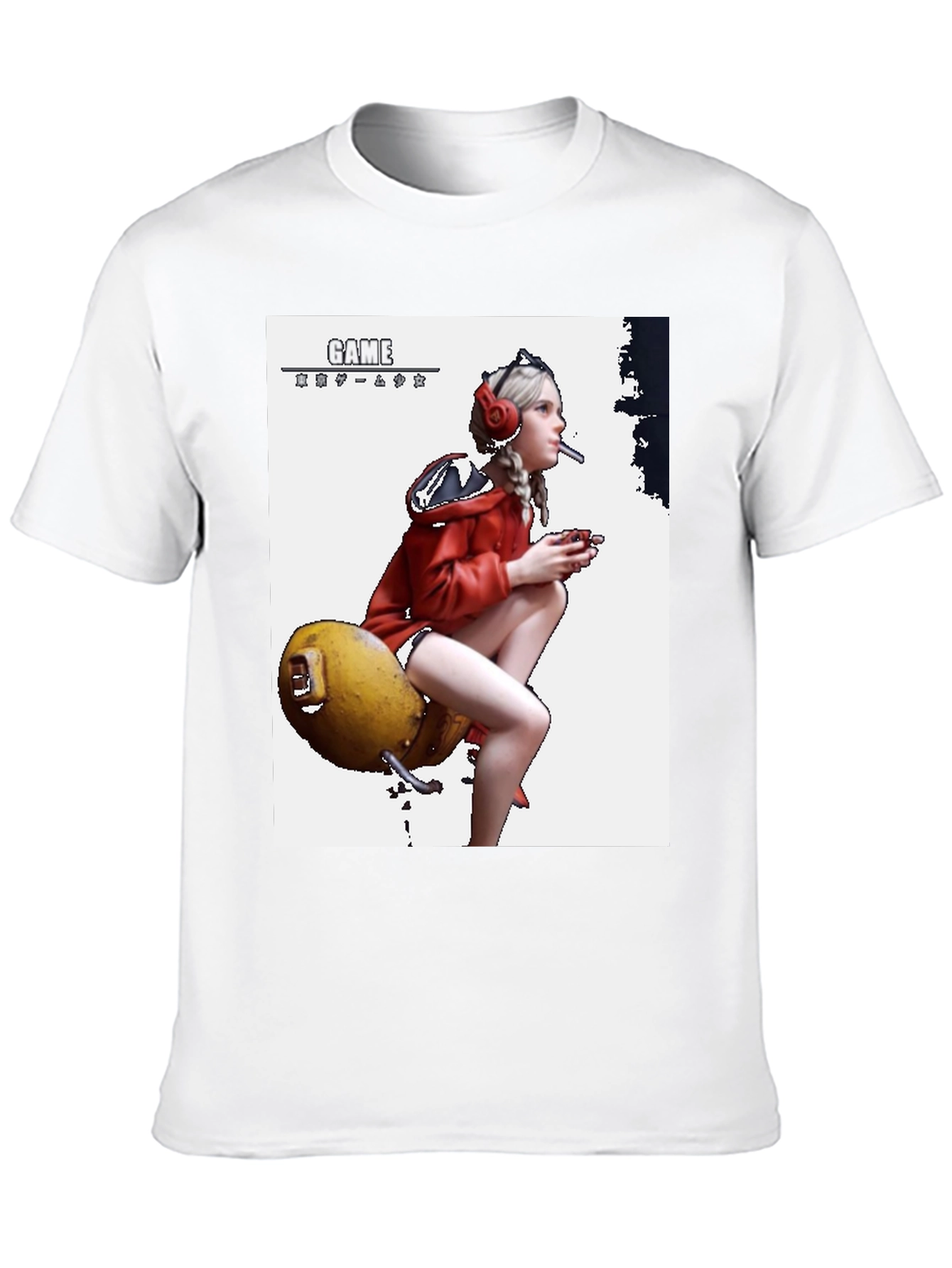 Gamer Girl Graphic Tee - Unique Design