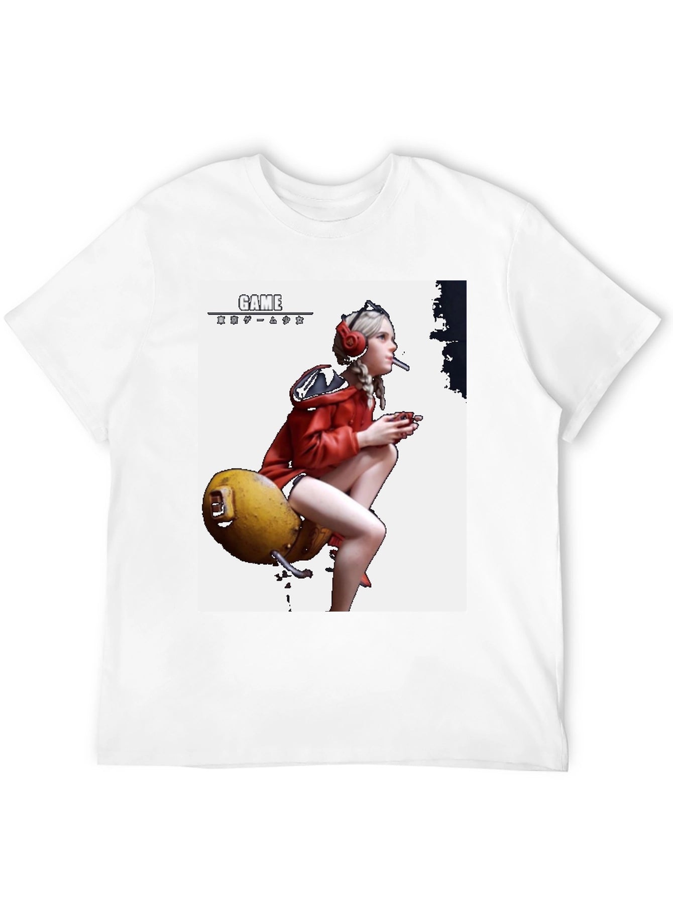 Gamer Girl Graphic Tee - Unique Design