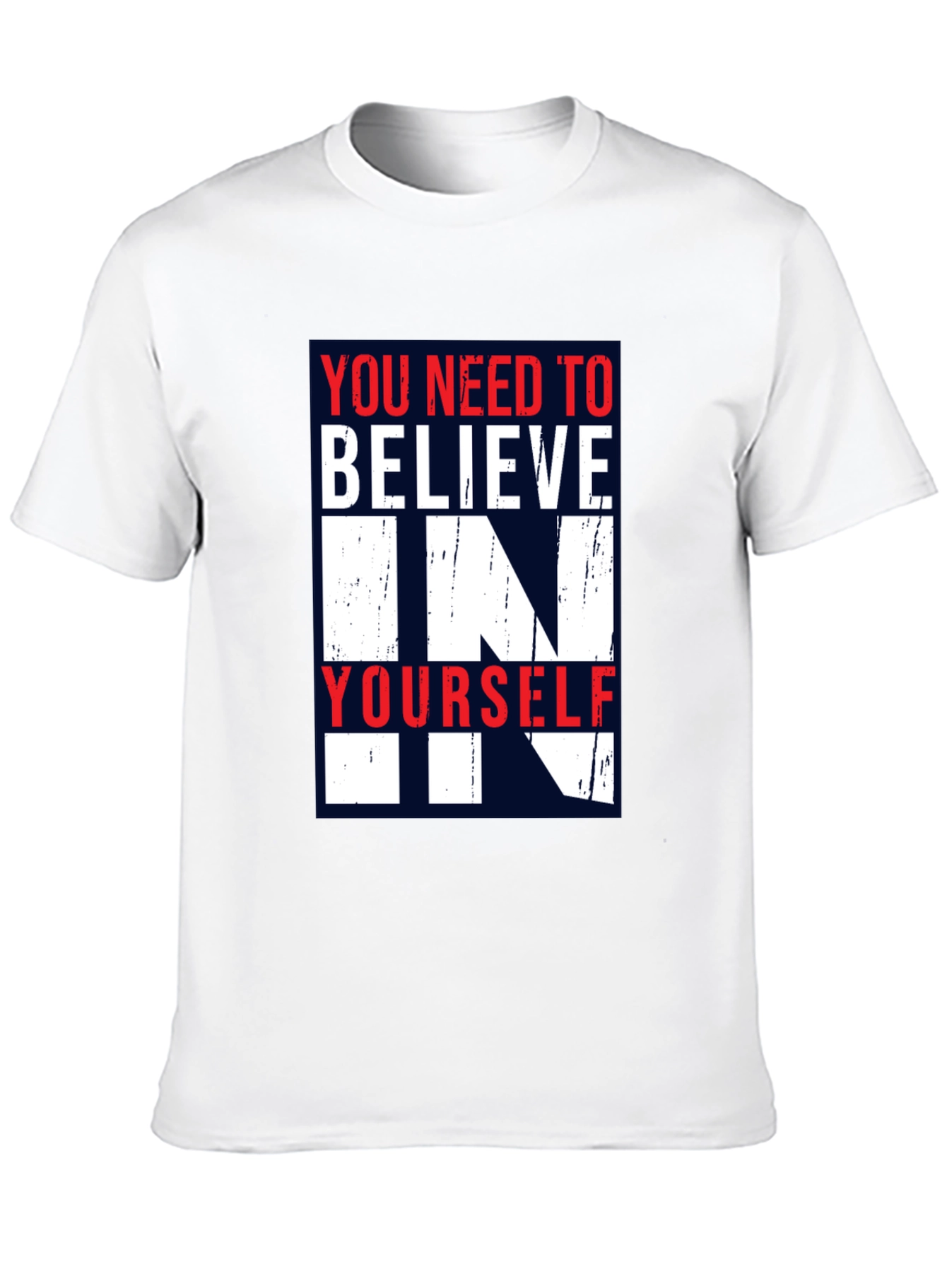 Believe in Yourself Graphic Tee - Inspirational Design