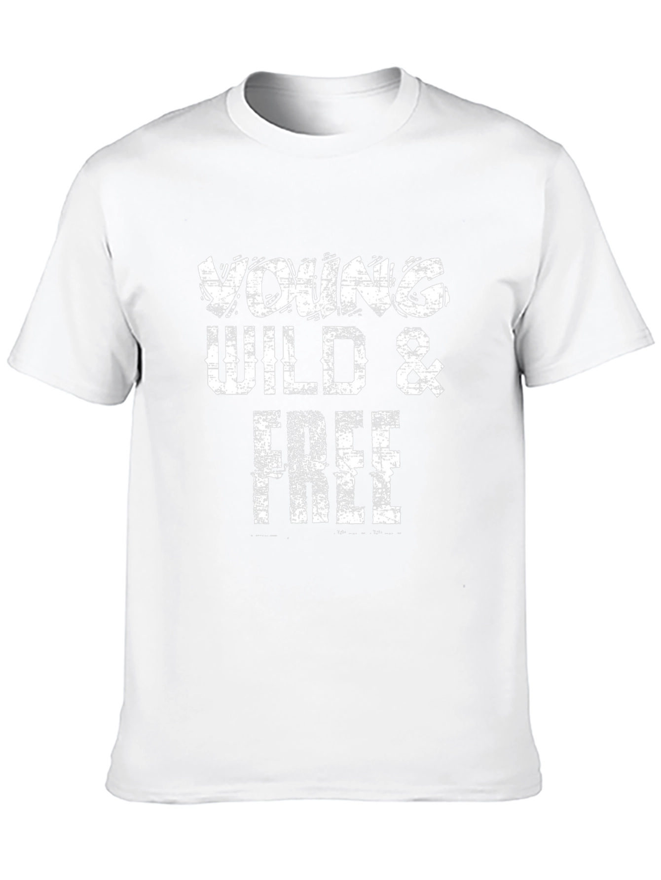 Young Wild & Free Graphic Tee - Black