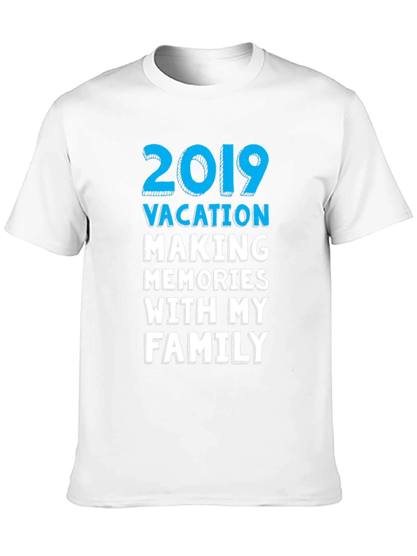 2019 Vacation Family Memories T-Shirt