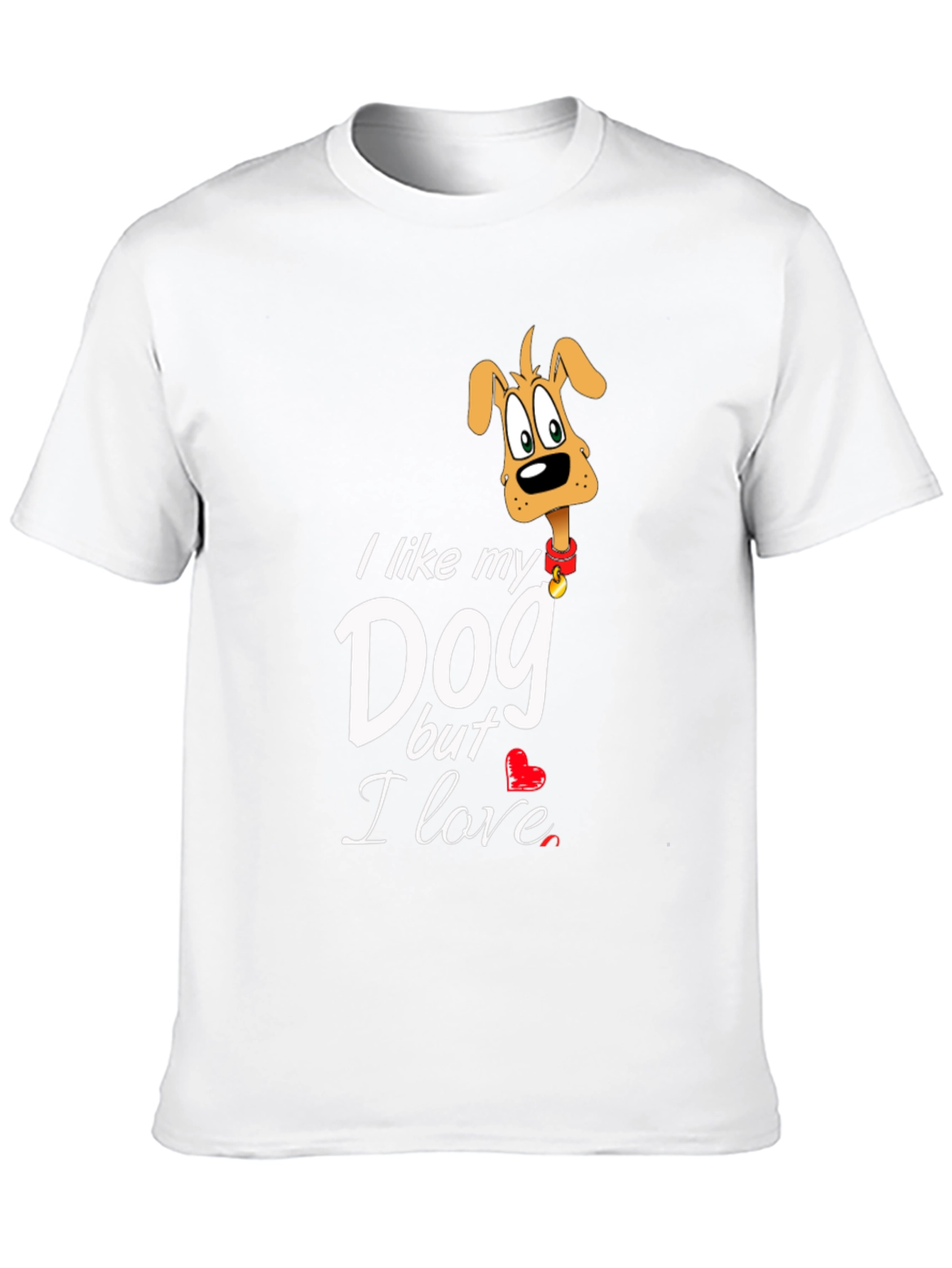 I Love My Dog Graphic T-Shirt