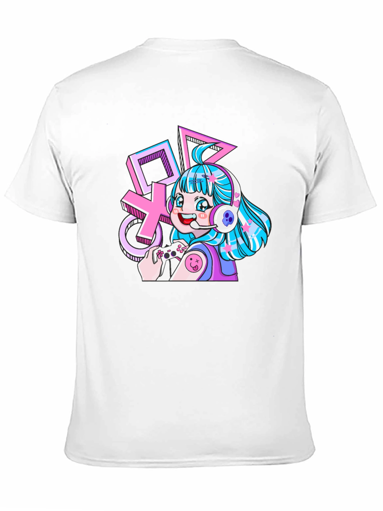 Gamer Girl Black T-Shirt