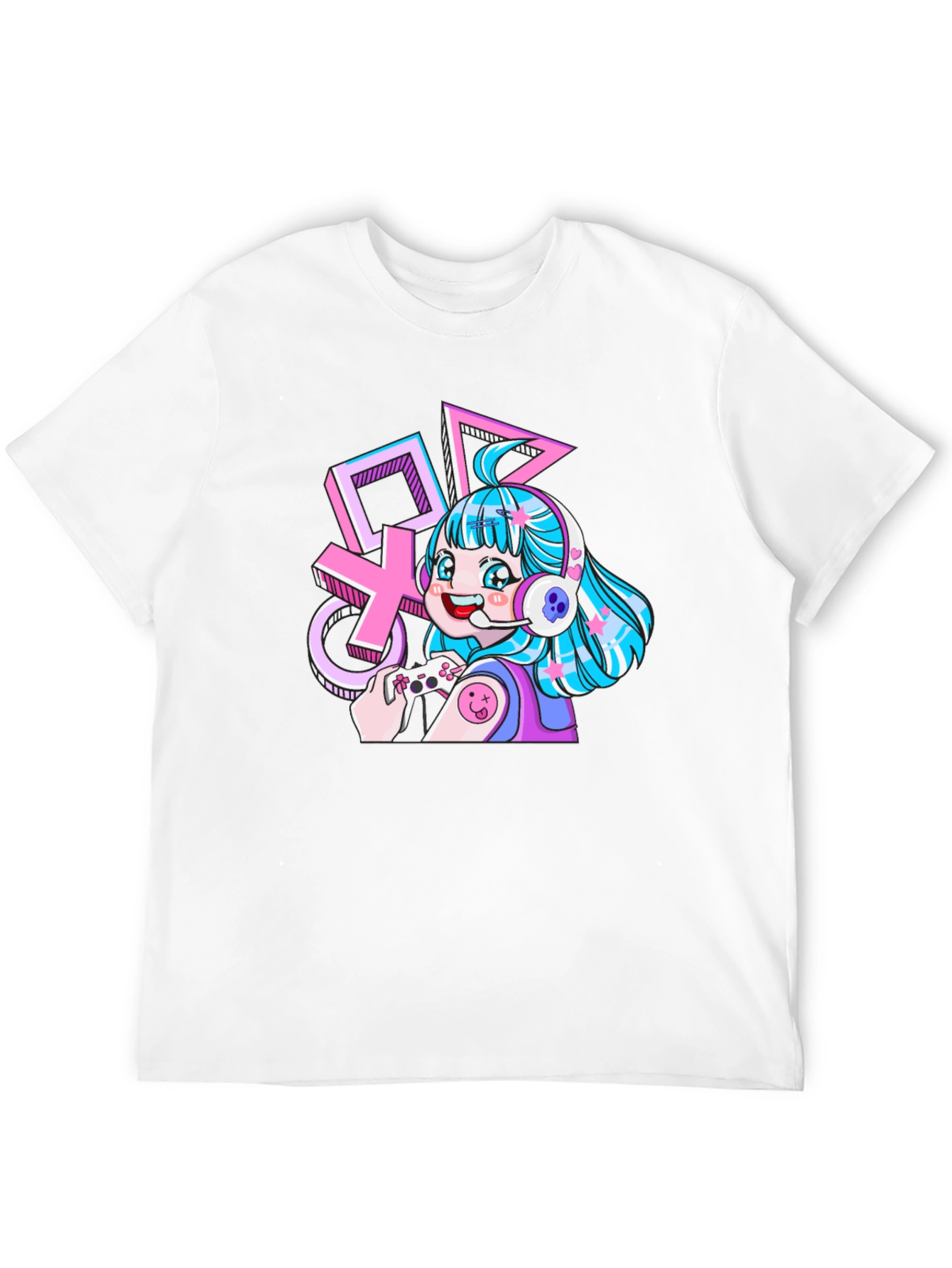 Gamer Girl Black T-Shirt
