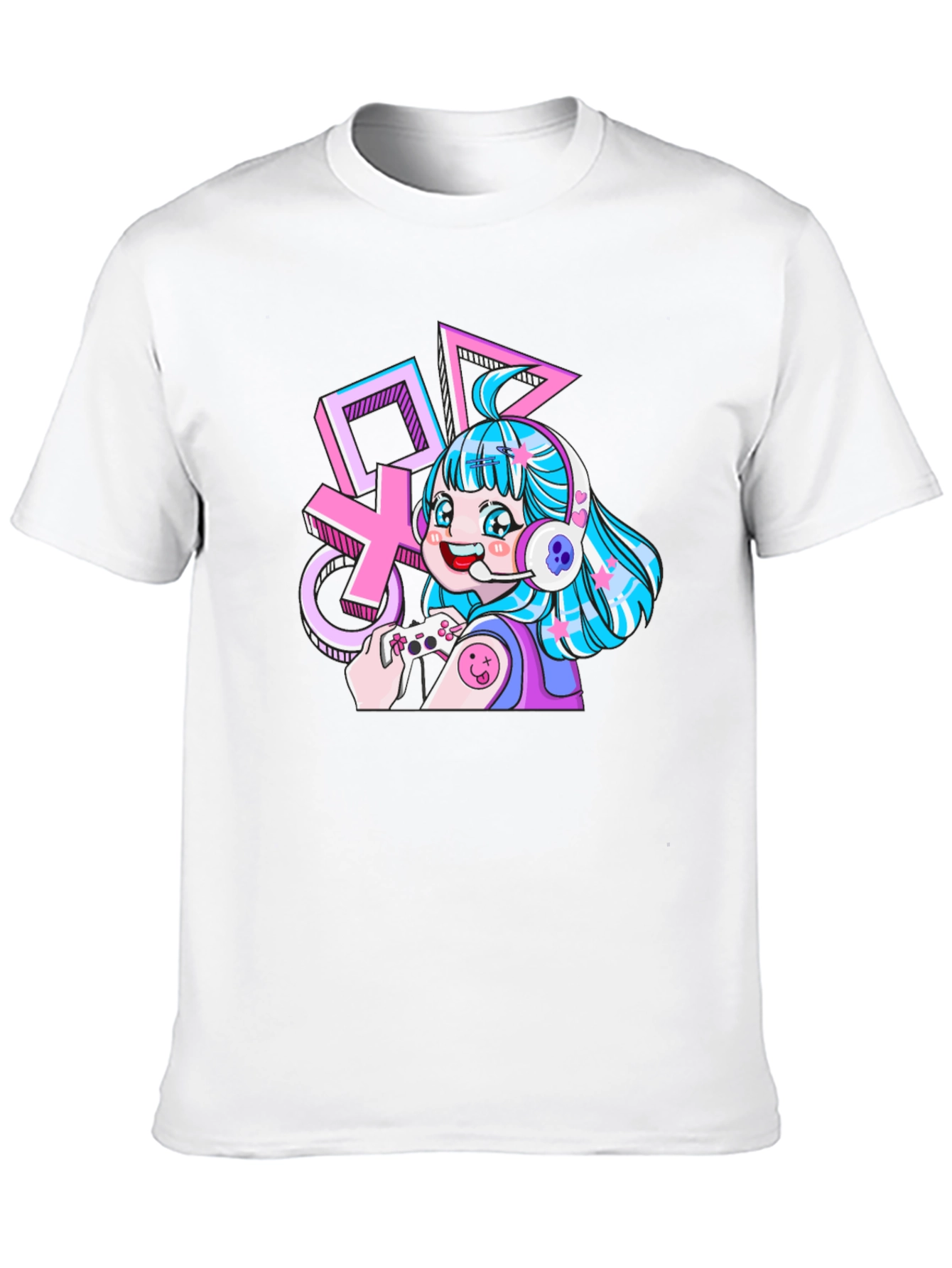 Gamer Girl Black T-Shirt