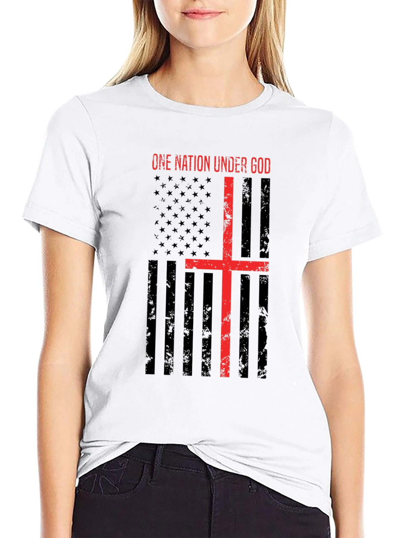 One Nation Under God Graphic Tee