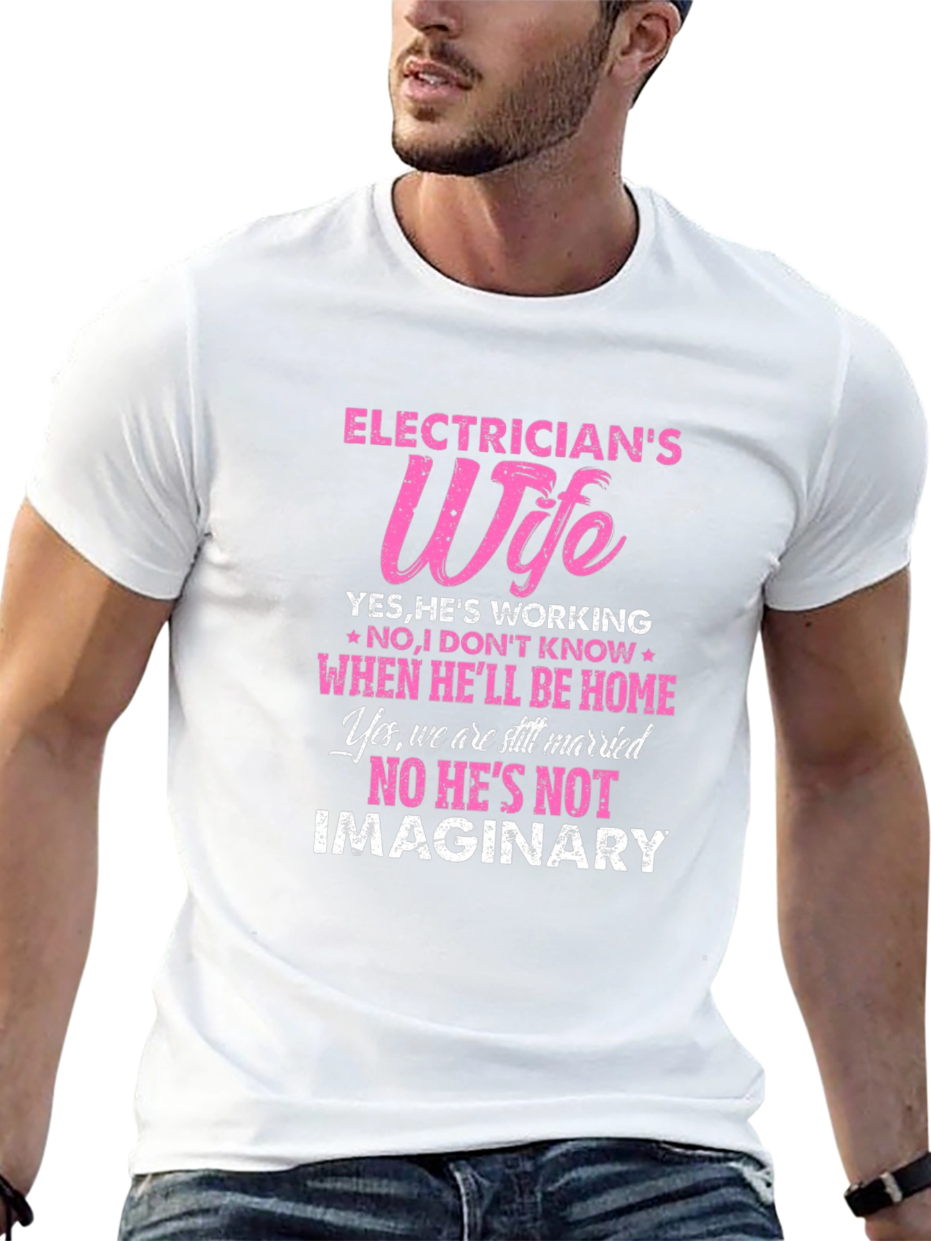 Electricians Wife Graphic T-Shirt