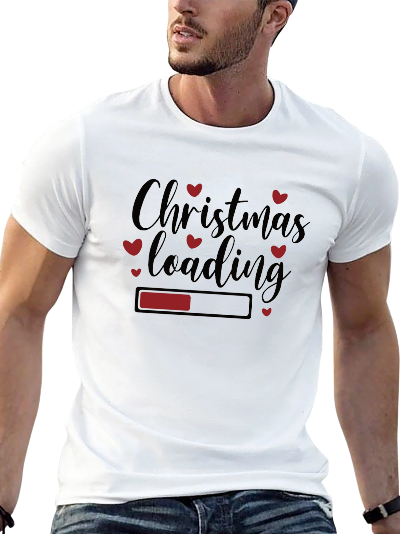 Christmas Loading T-Shirt - Holiday Festive Tee