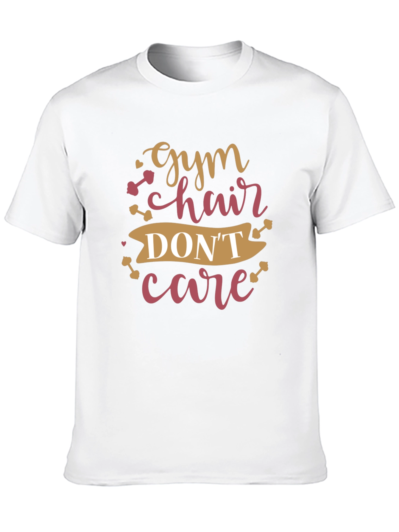 Gym Hair Dont Care T-Shirt - Workout Apparel