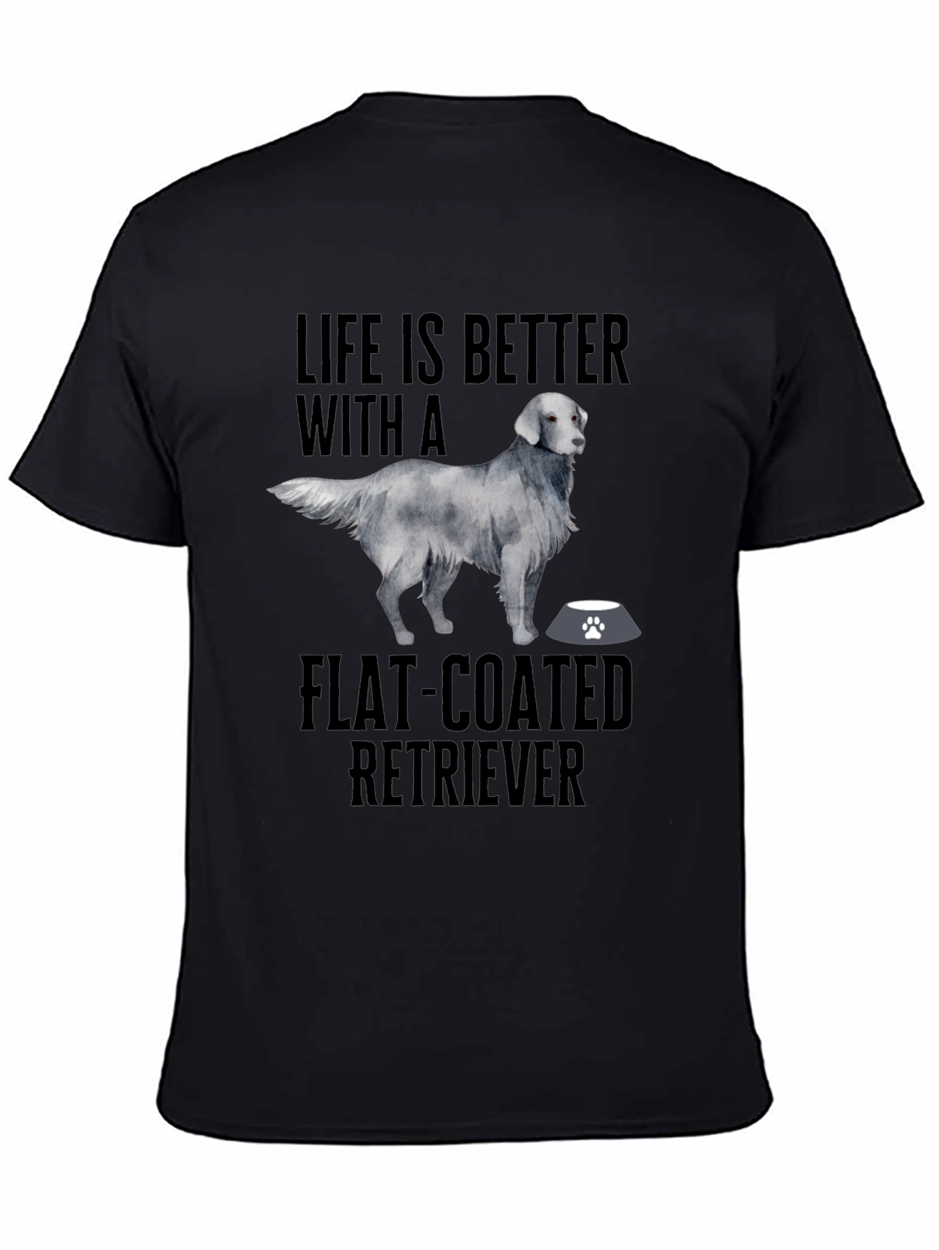 Flat-Coated Retriever Graphic T-Shirt