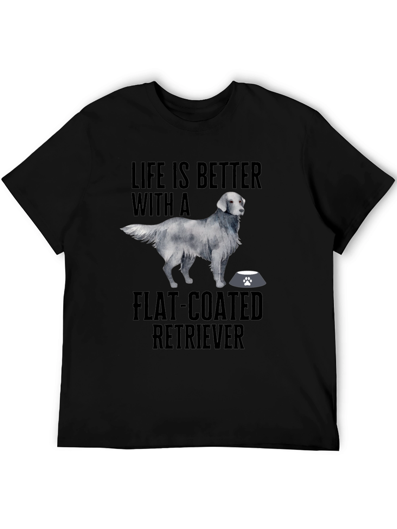 Flat-Coated Retriever Graphic T-Shirt