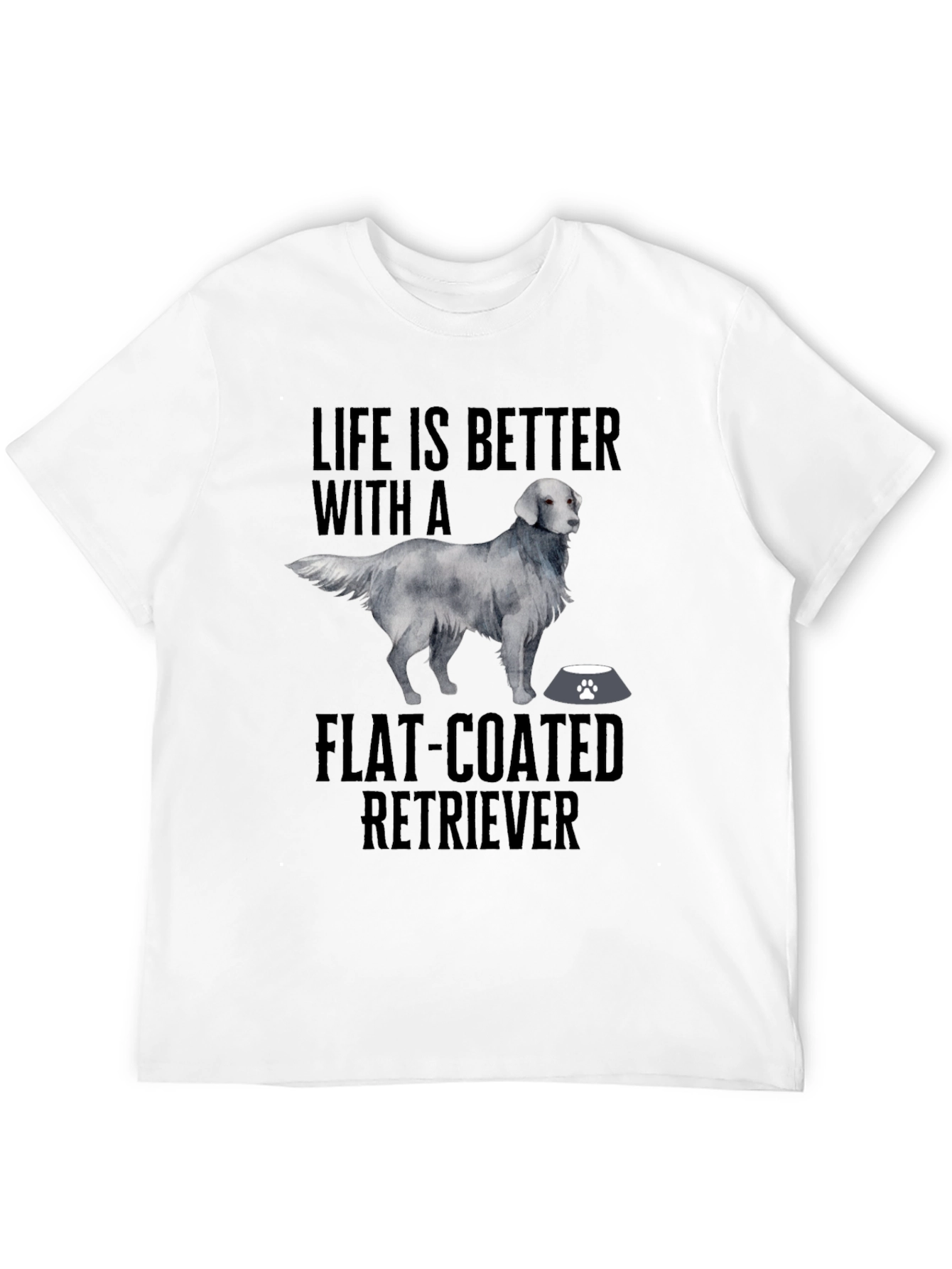Flat-Coated Retriever Graphic T-Shirt