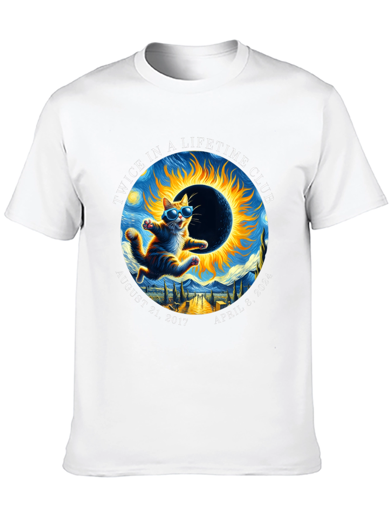 Twice in a Lifetime Club Eclipse Cat T-Shirt