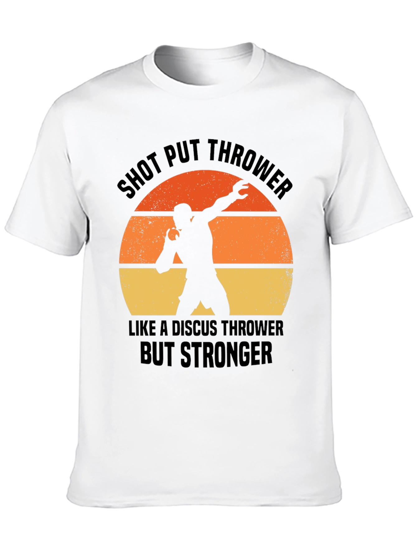 Shot Put Thrower T-Shirt - Stronger Athlete Tee