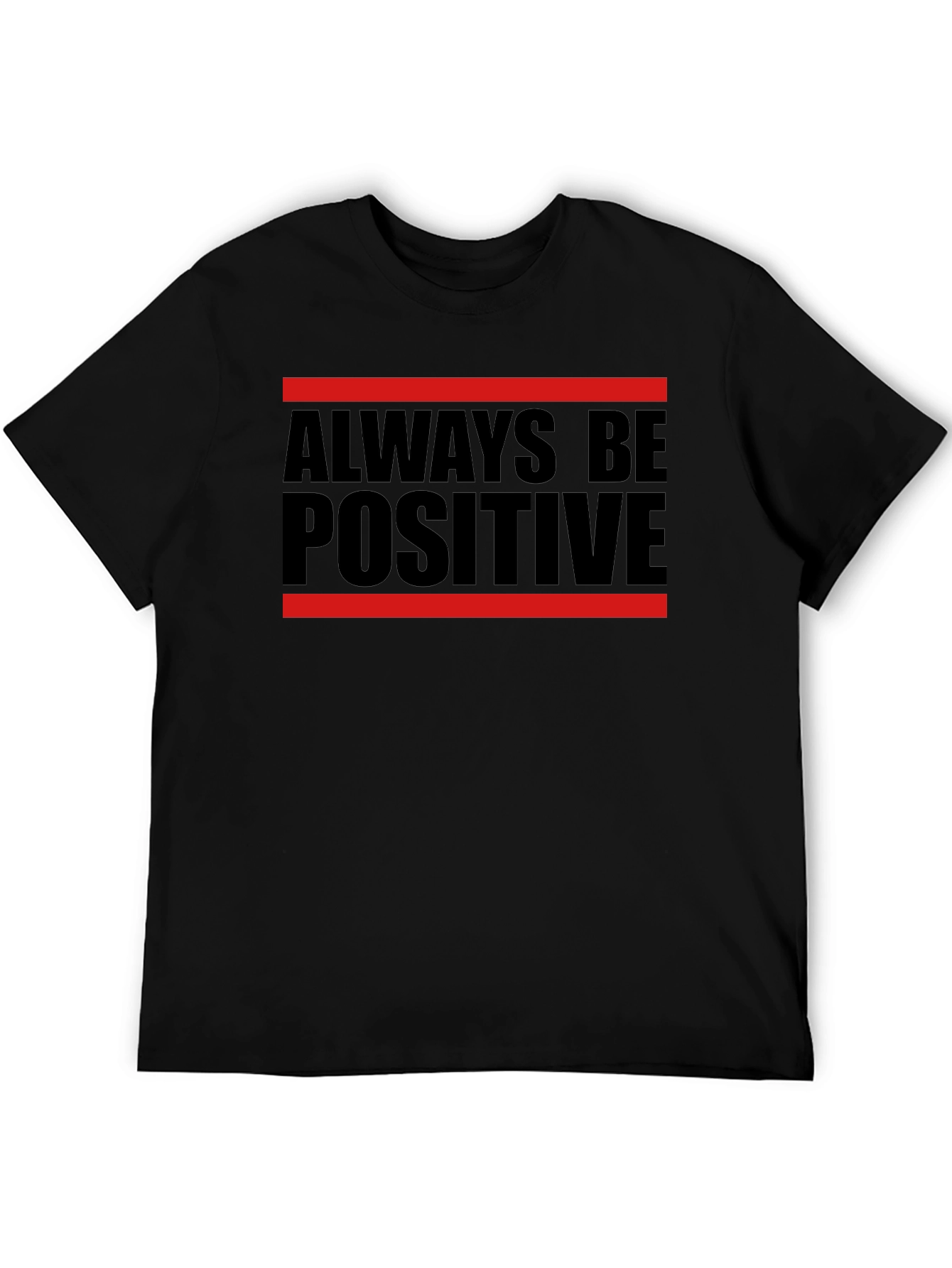 Always Be Positive Graphic Tee - Stylish Comfort