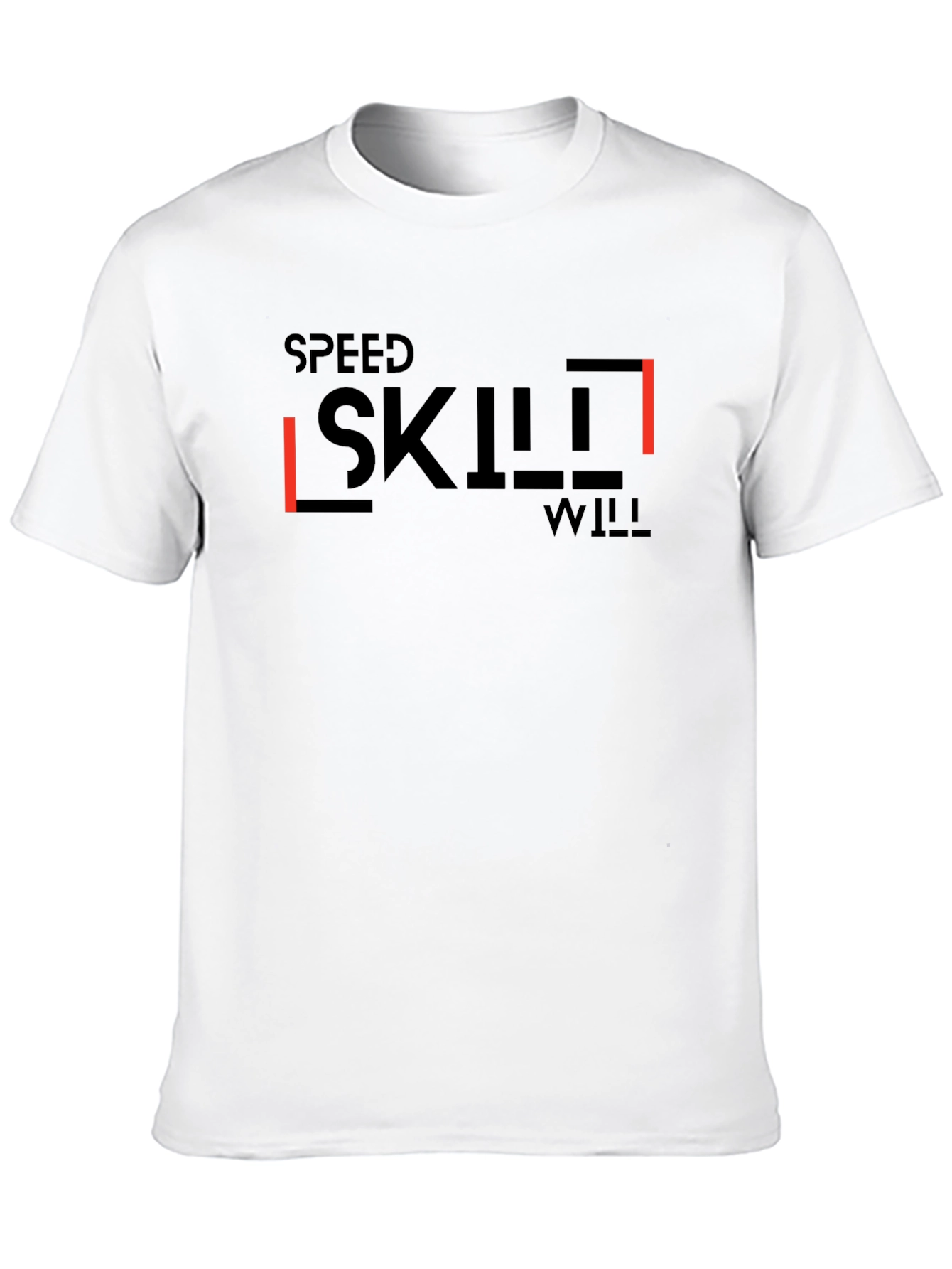 Speed Skill Will Black Graphic Tee