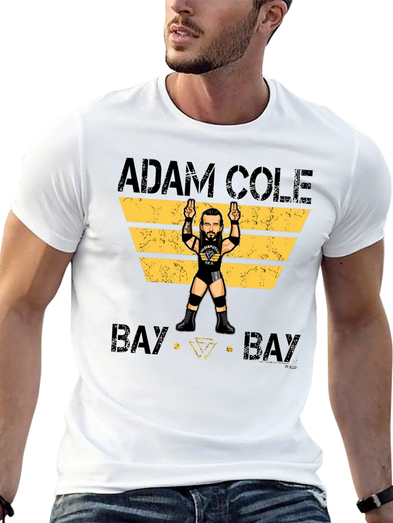 Adam Cole Bay Bay T-Shirt Wrestling Fan Apparel