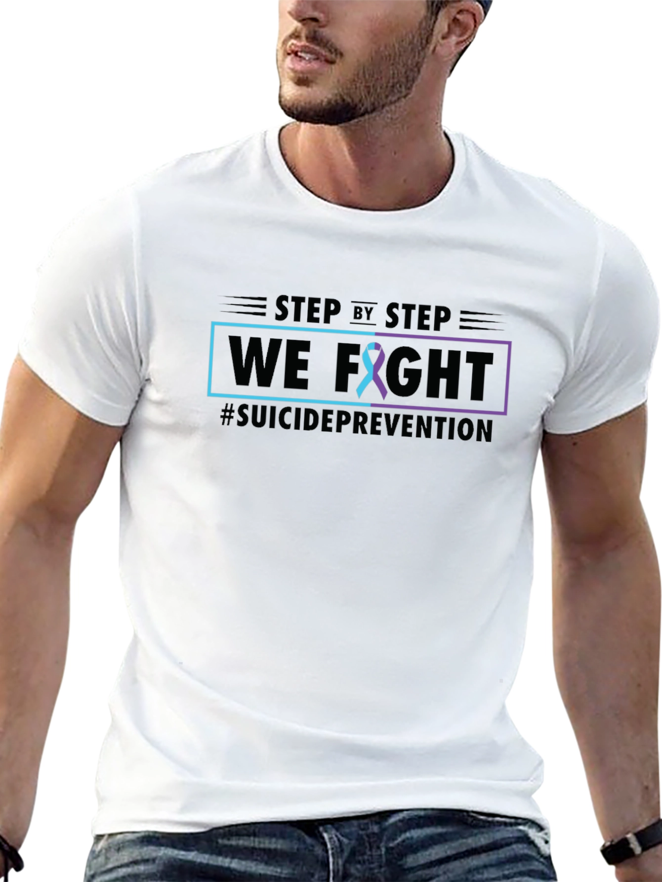 Suicide Prevention T-Shirt: We Fight Tee