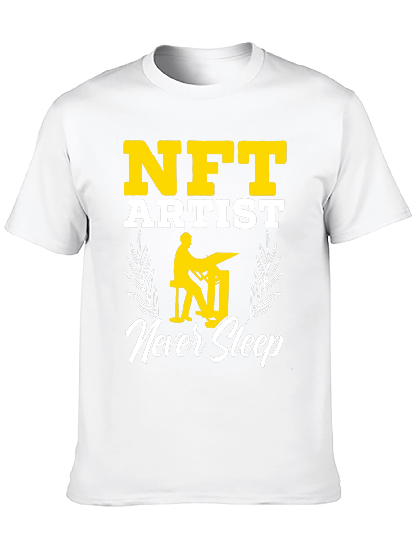 NFT Artist Never Sleep Graphic Tee