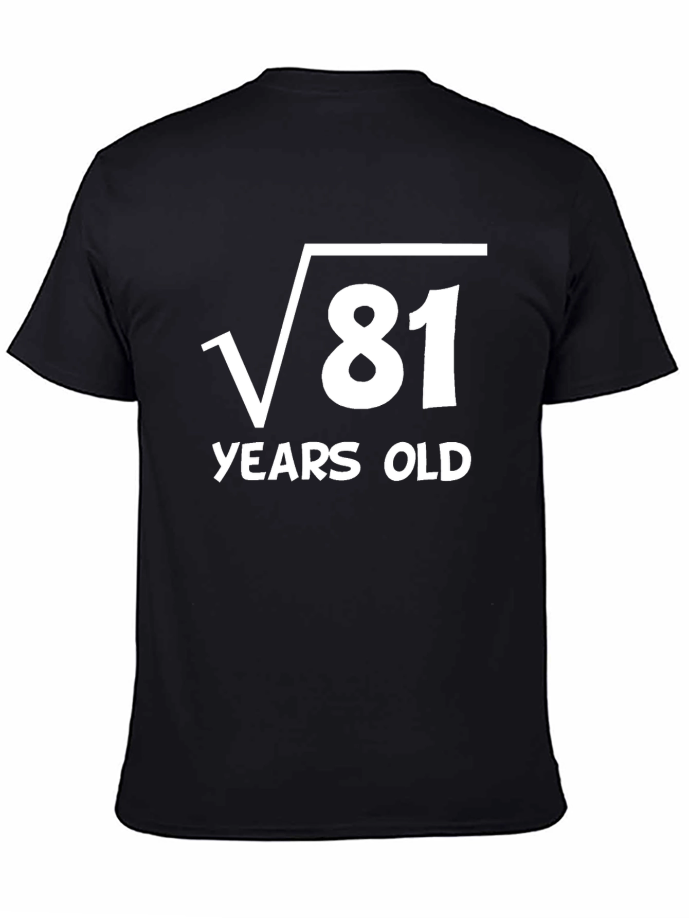 Funny 9th Birthday T-Shirt: Square Root of 81