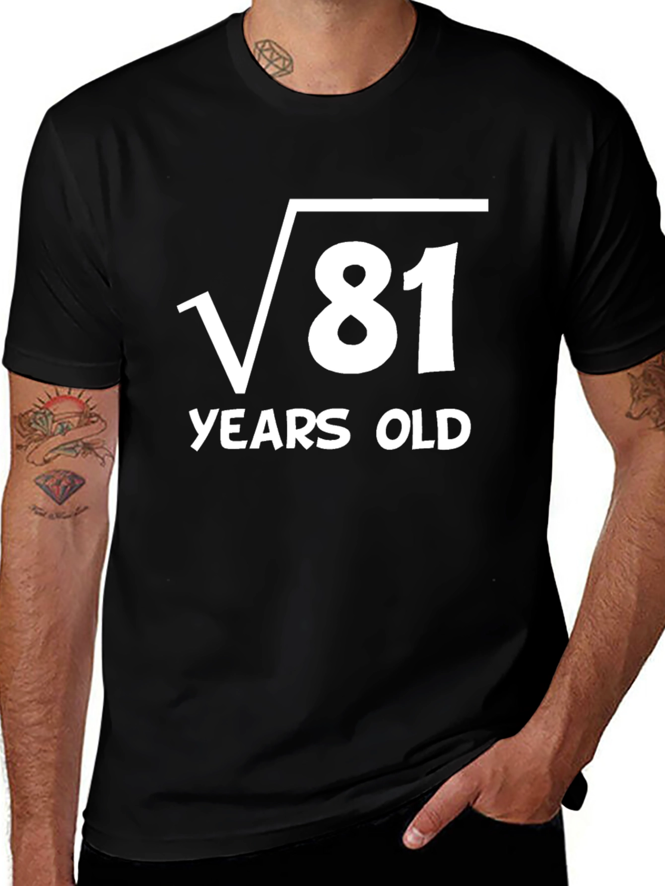 Funny 9th Birthday T-Shirt: Square Root of 81
